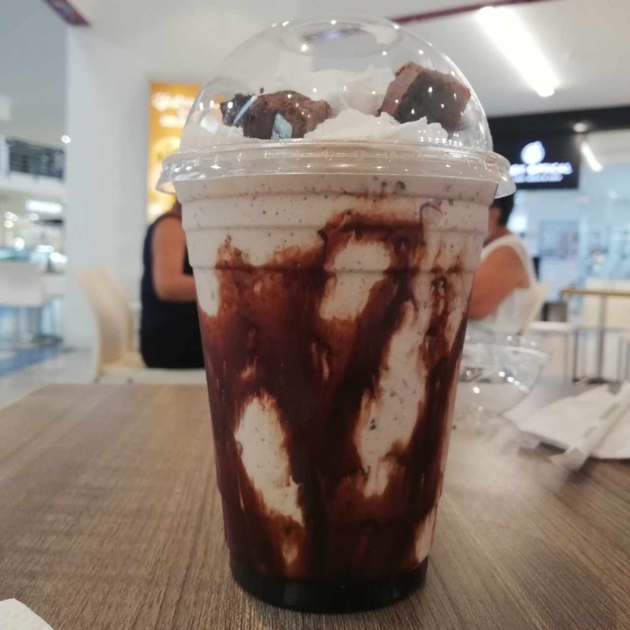 Milkshake de brownie 