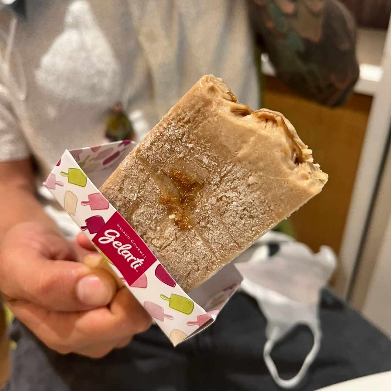 Paleta dulce de leche