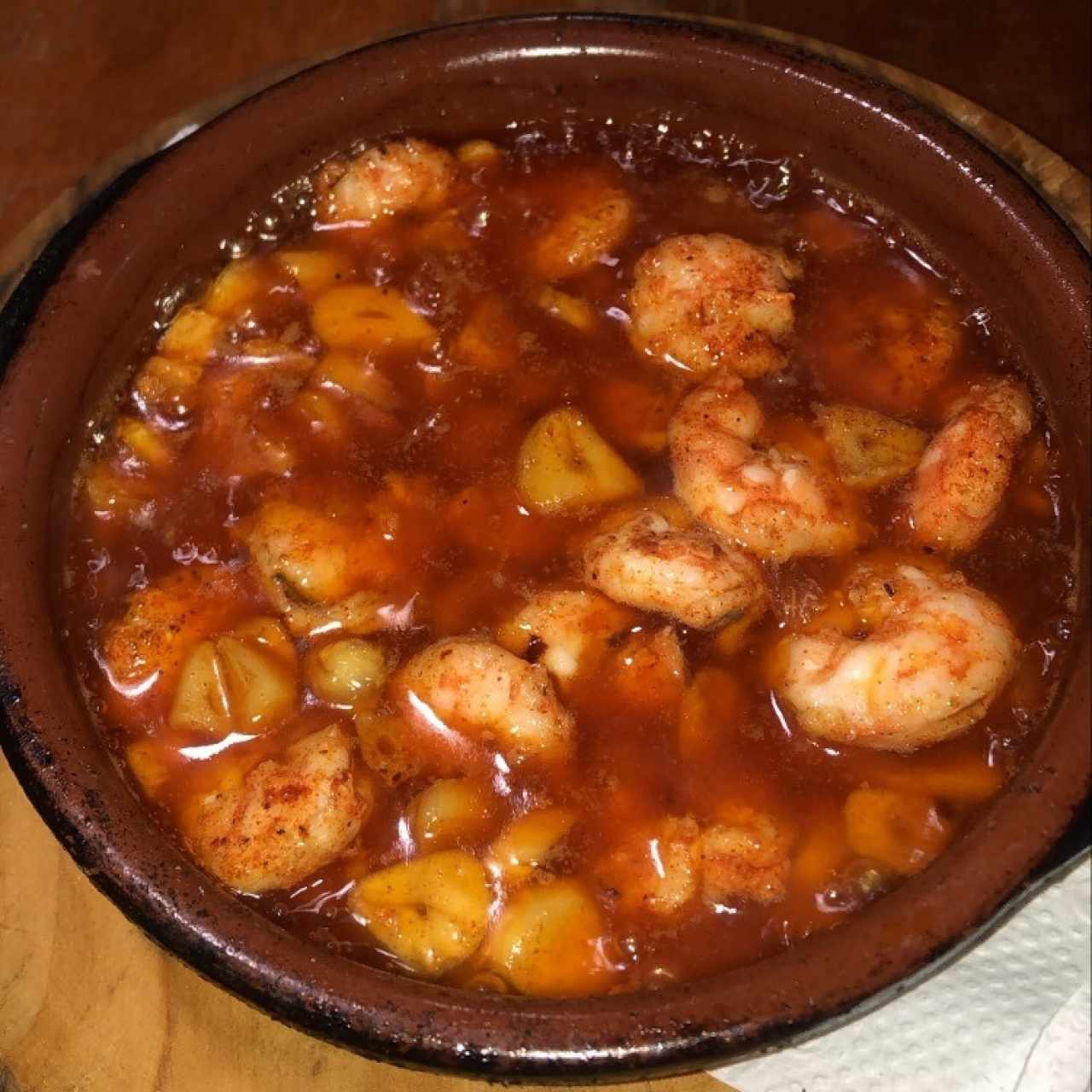 Gambas al ajillo 