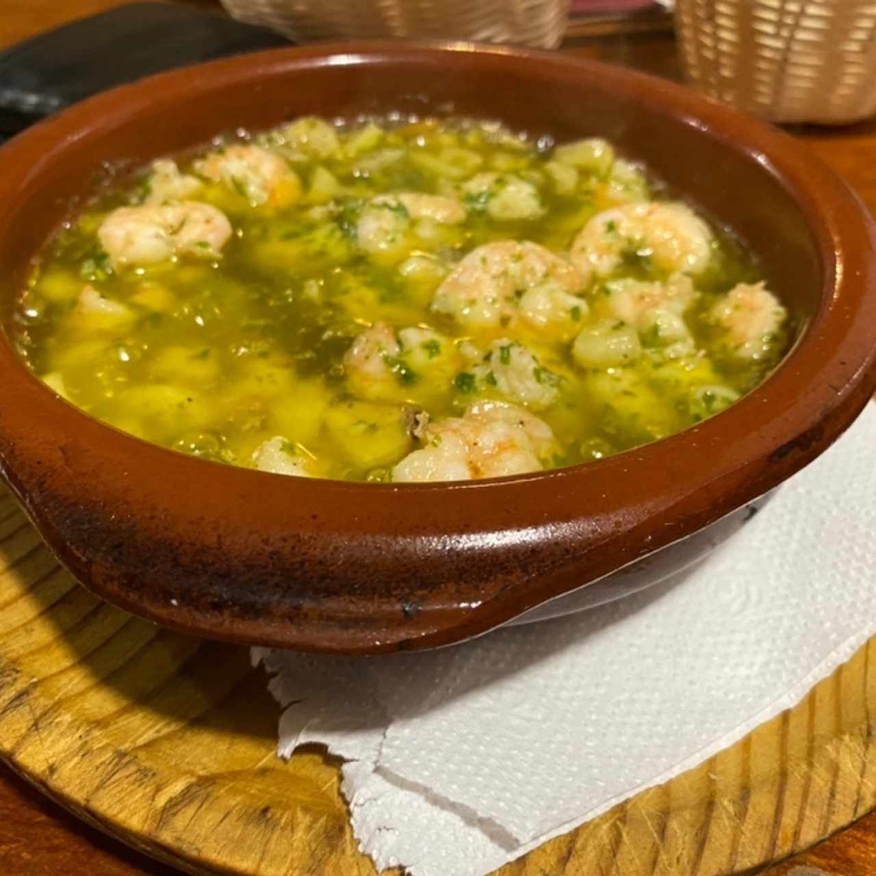 camarones al ajillo