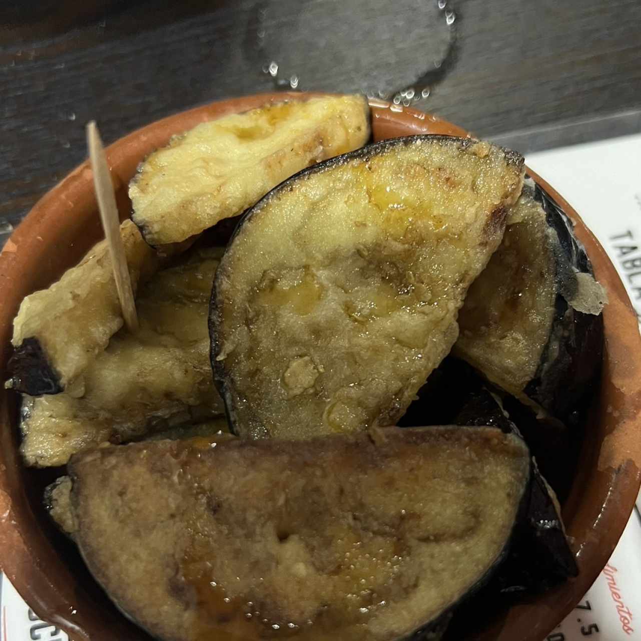 Berenjenas fritas 