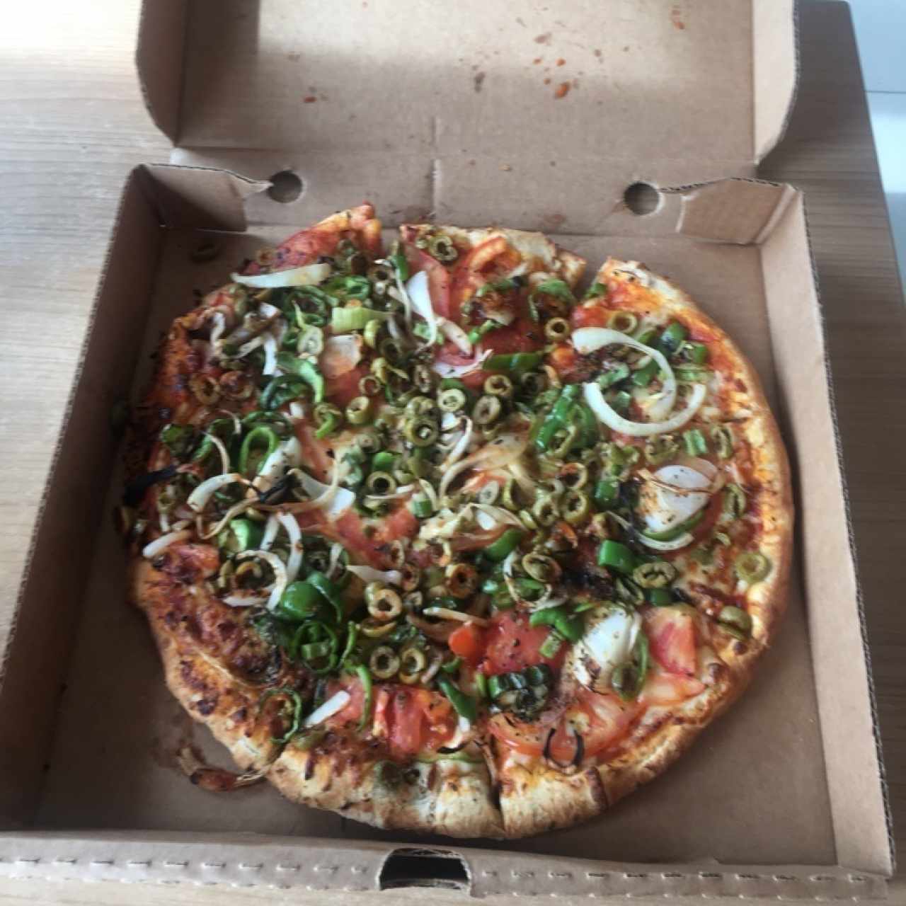 pizza vegetariana