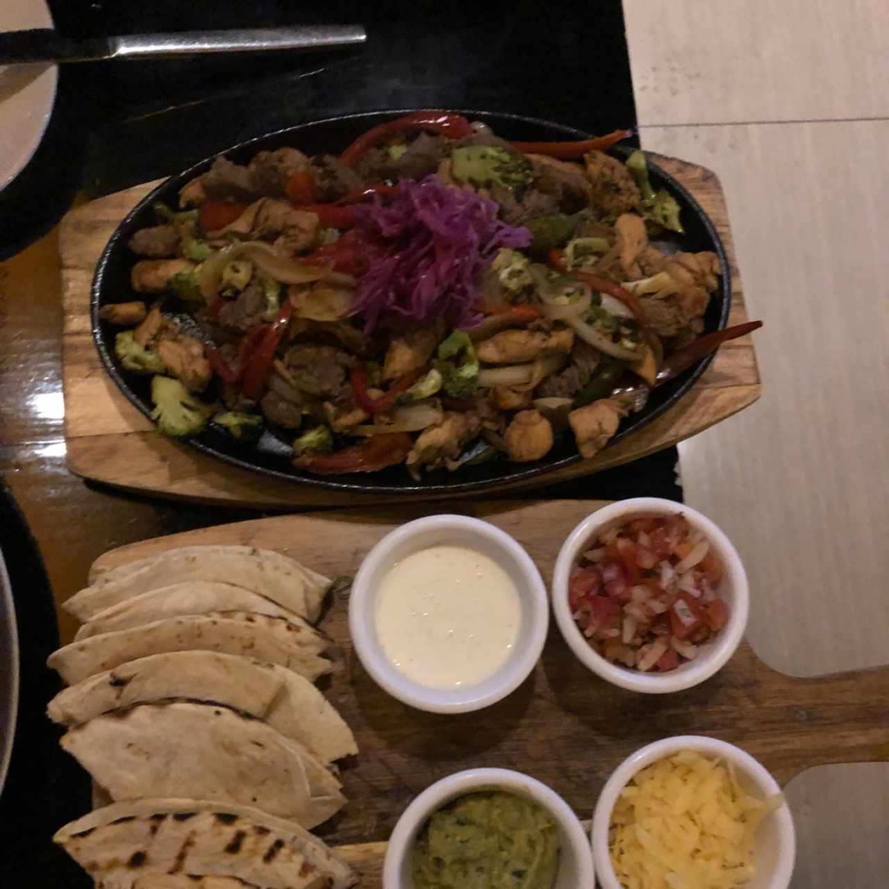 Fajitas (2 Personas) Mixta