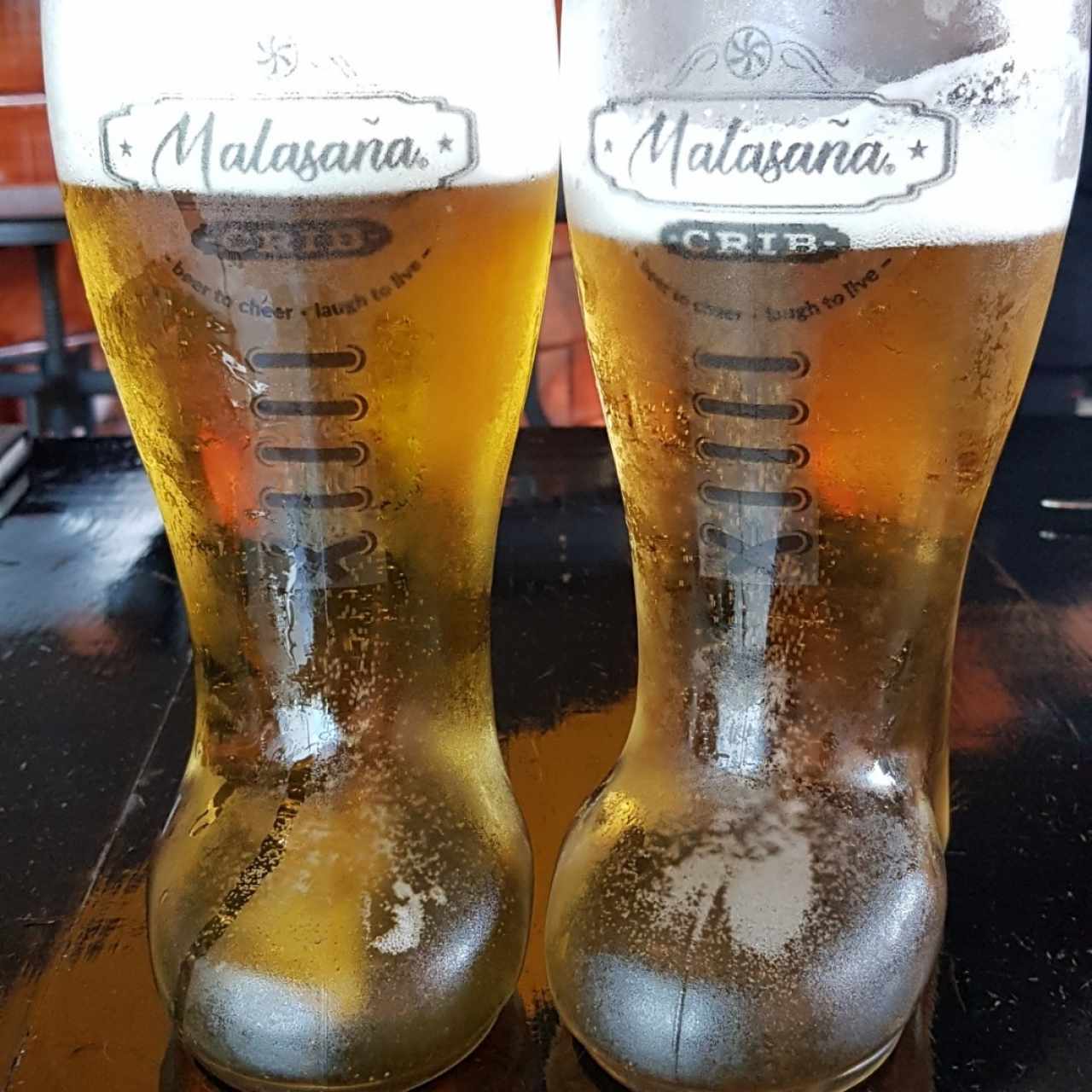 cerveza en botas... 