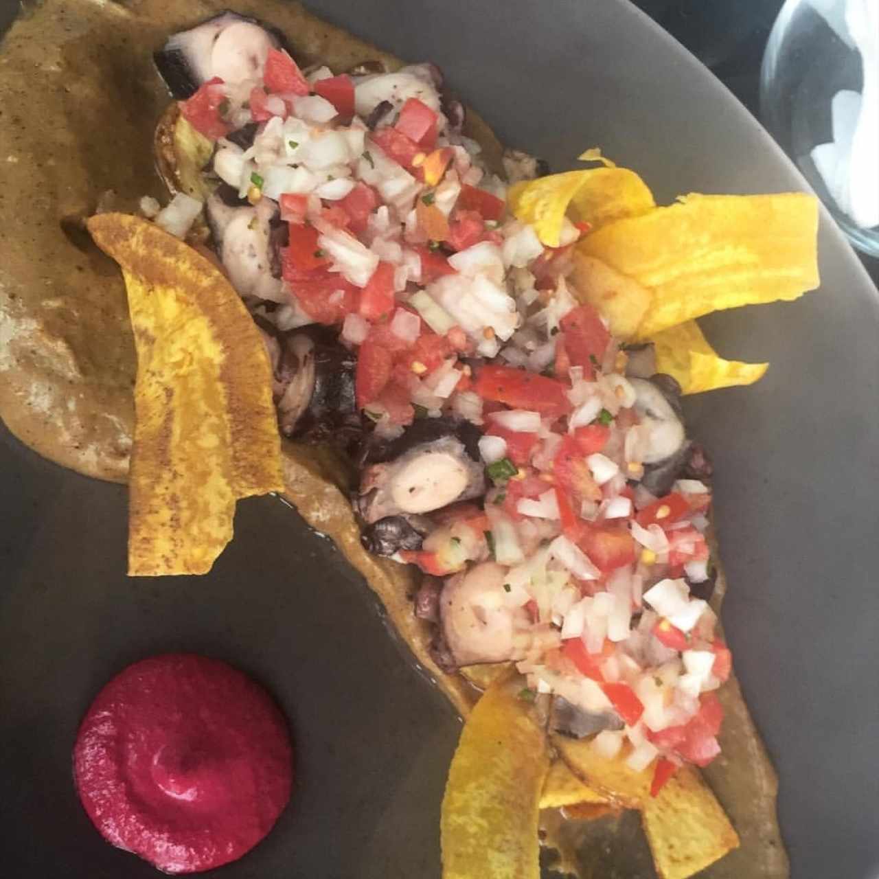 Platos Fuertes - Pulpo Caribeño