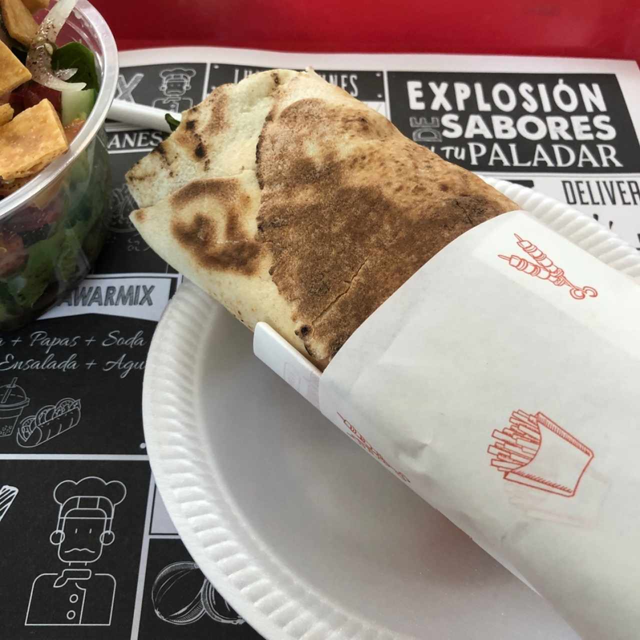 Sándwiches - Shawarma de Carne