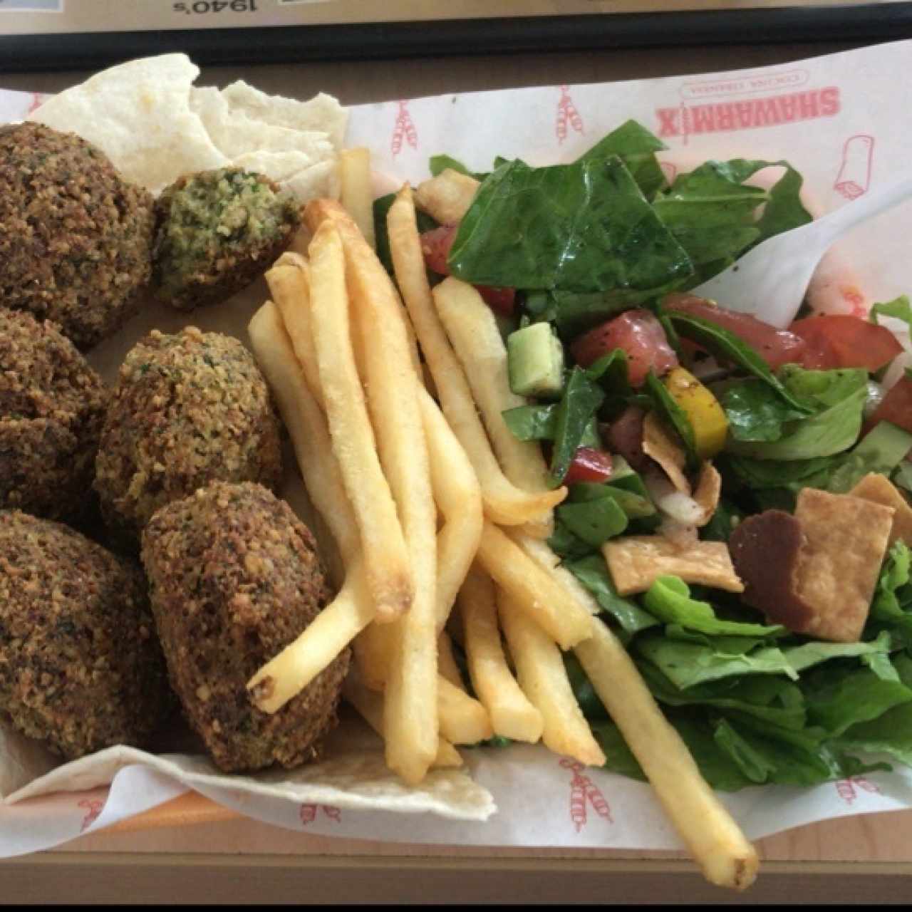 Combo Falafel