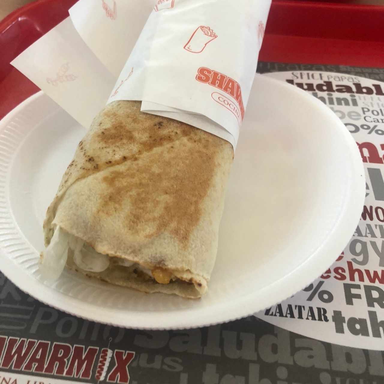 Sándwiches - Shawarma de Pollo