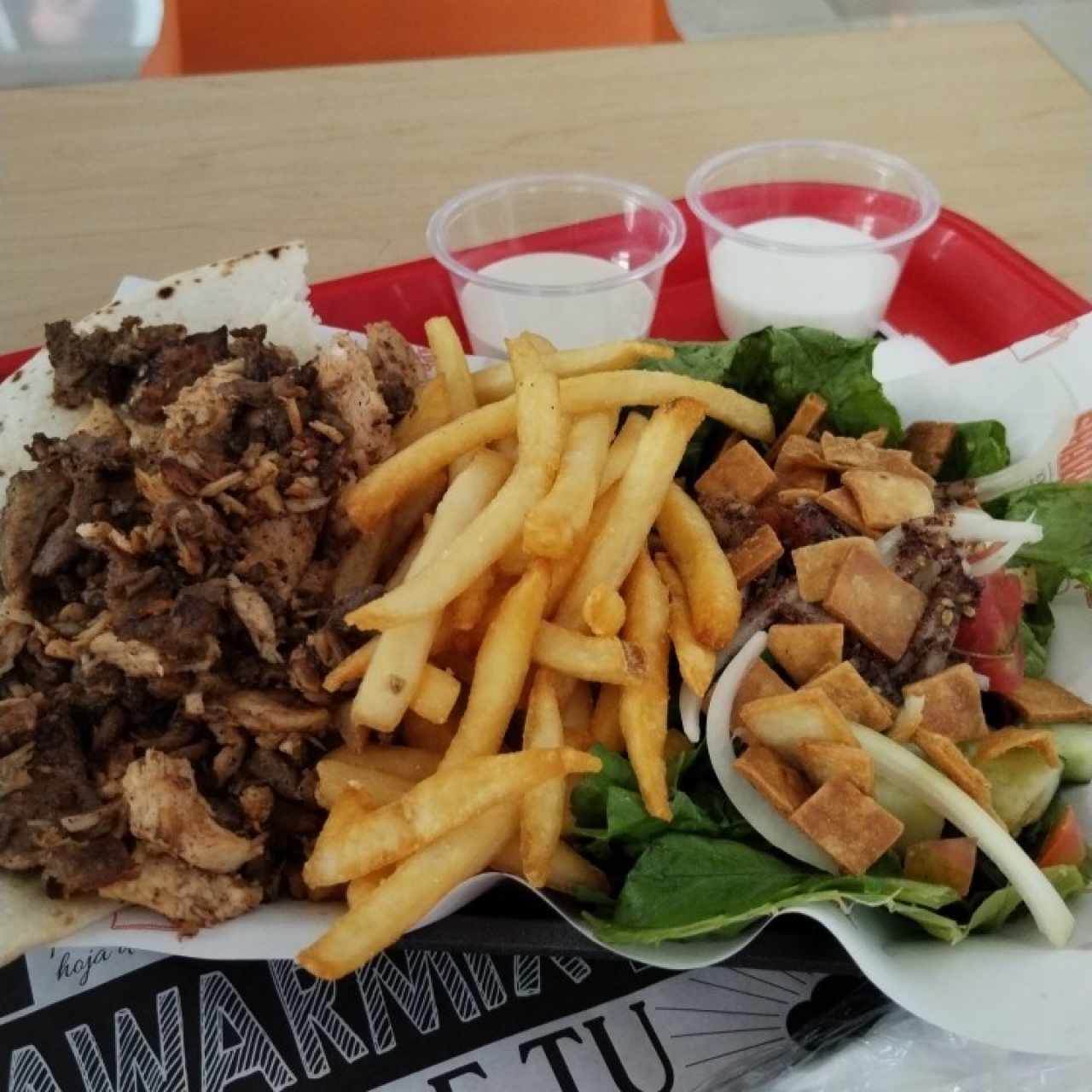 Sándwiches - Shawarma Mixto