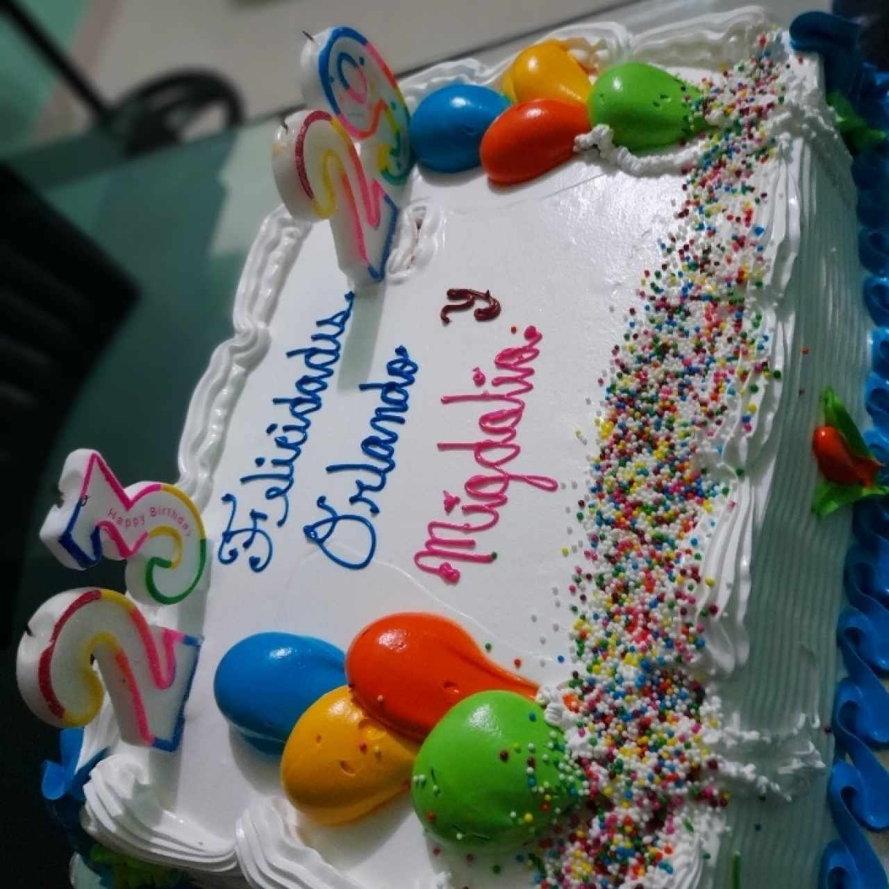 cake de cumpleaños