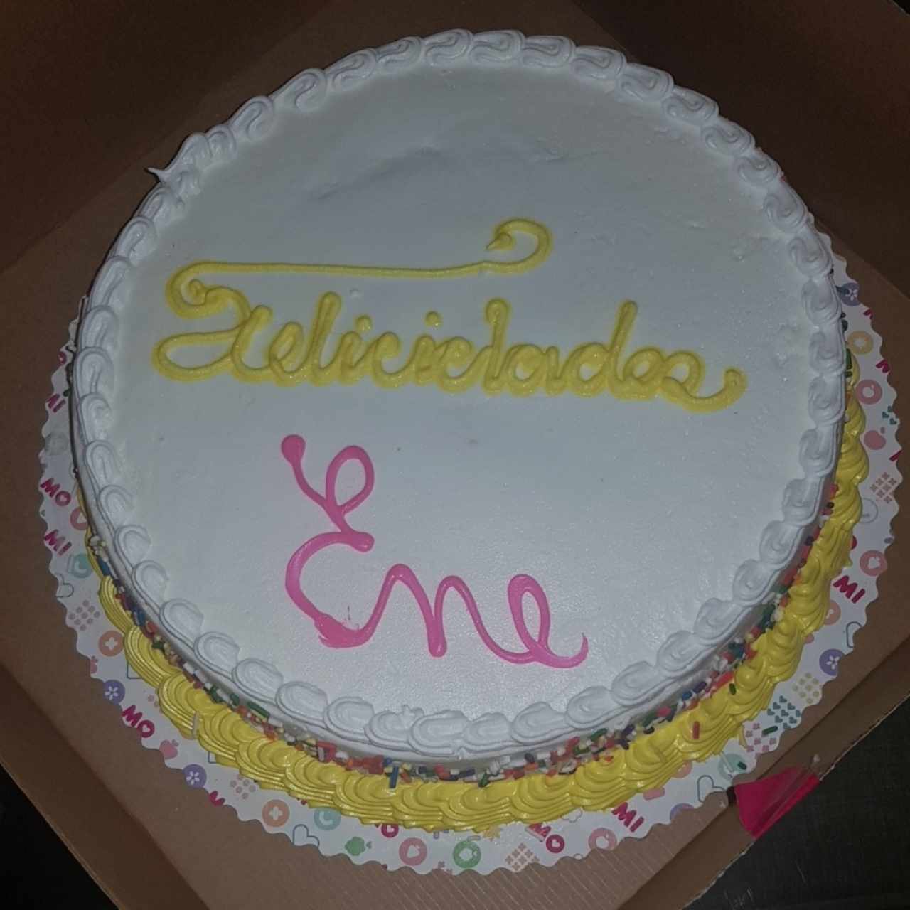 dulce de cumpleaños 