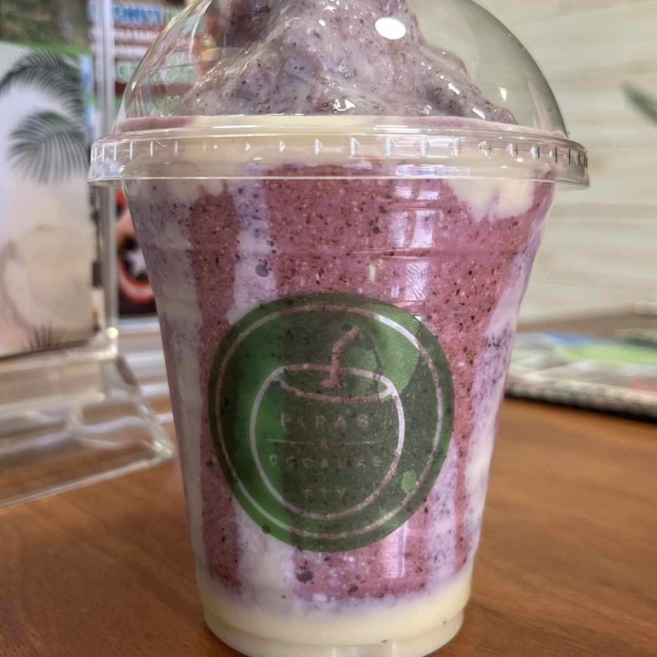 Blueberry Cocada