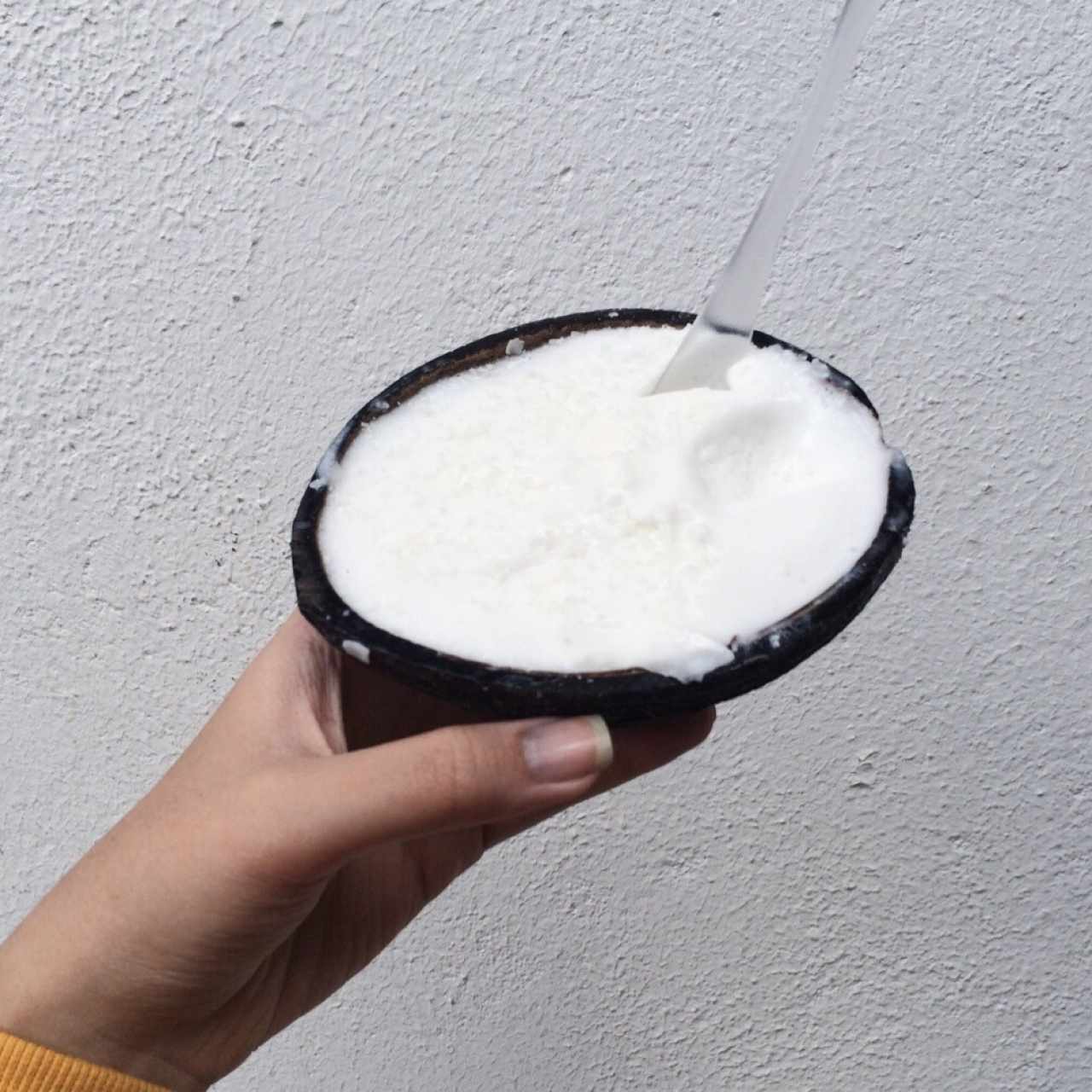 Helado de coco 🍨🥥