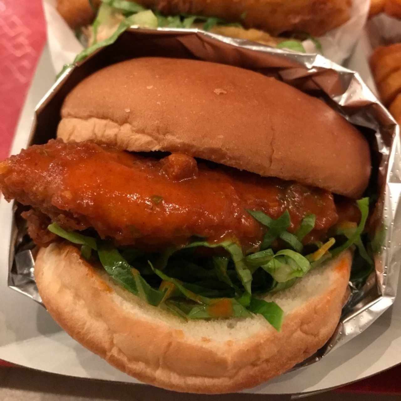 Buffalo Chicken Burger