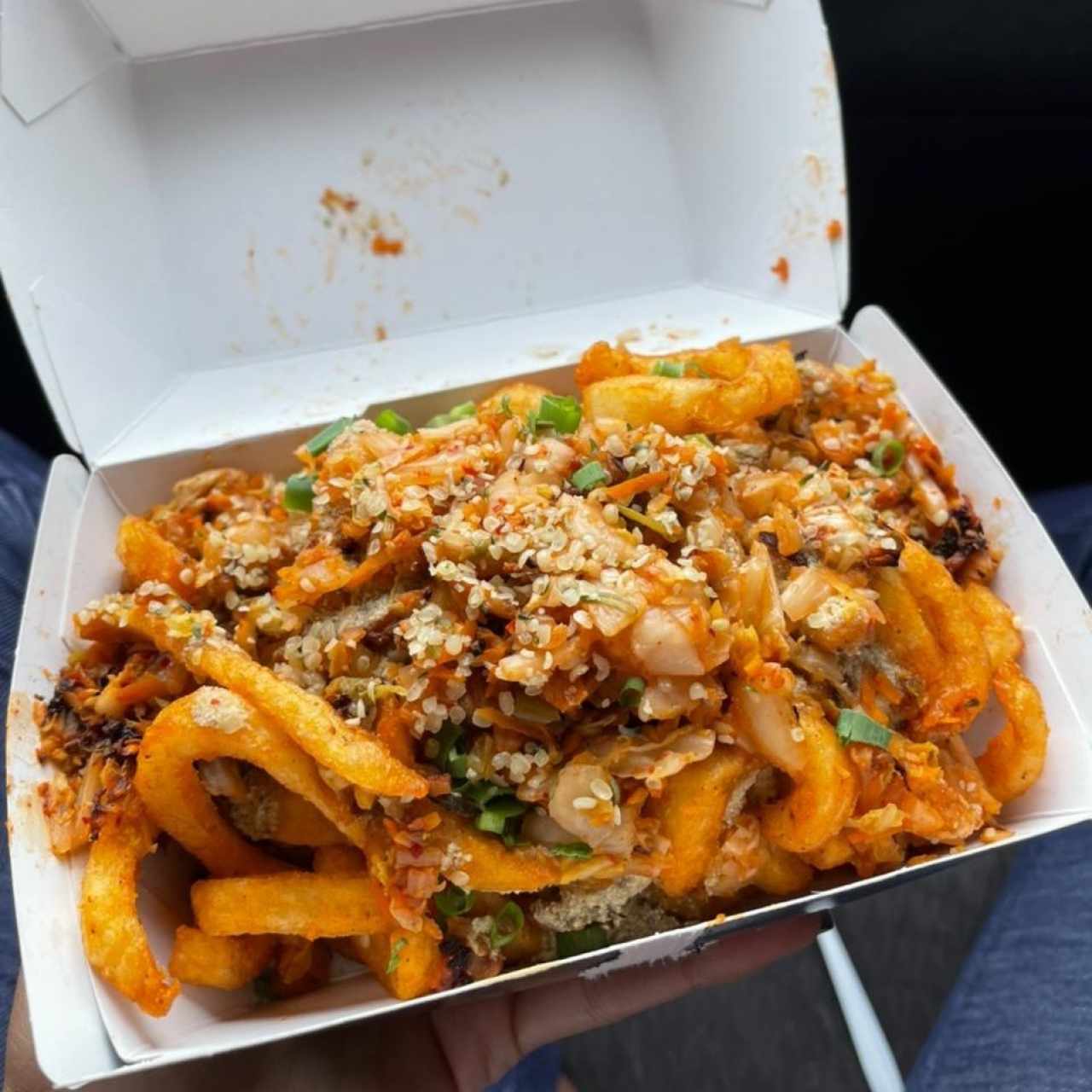 kimchi fries