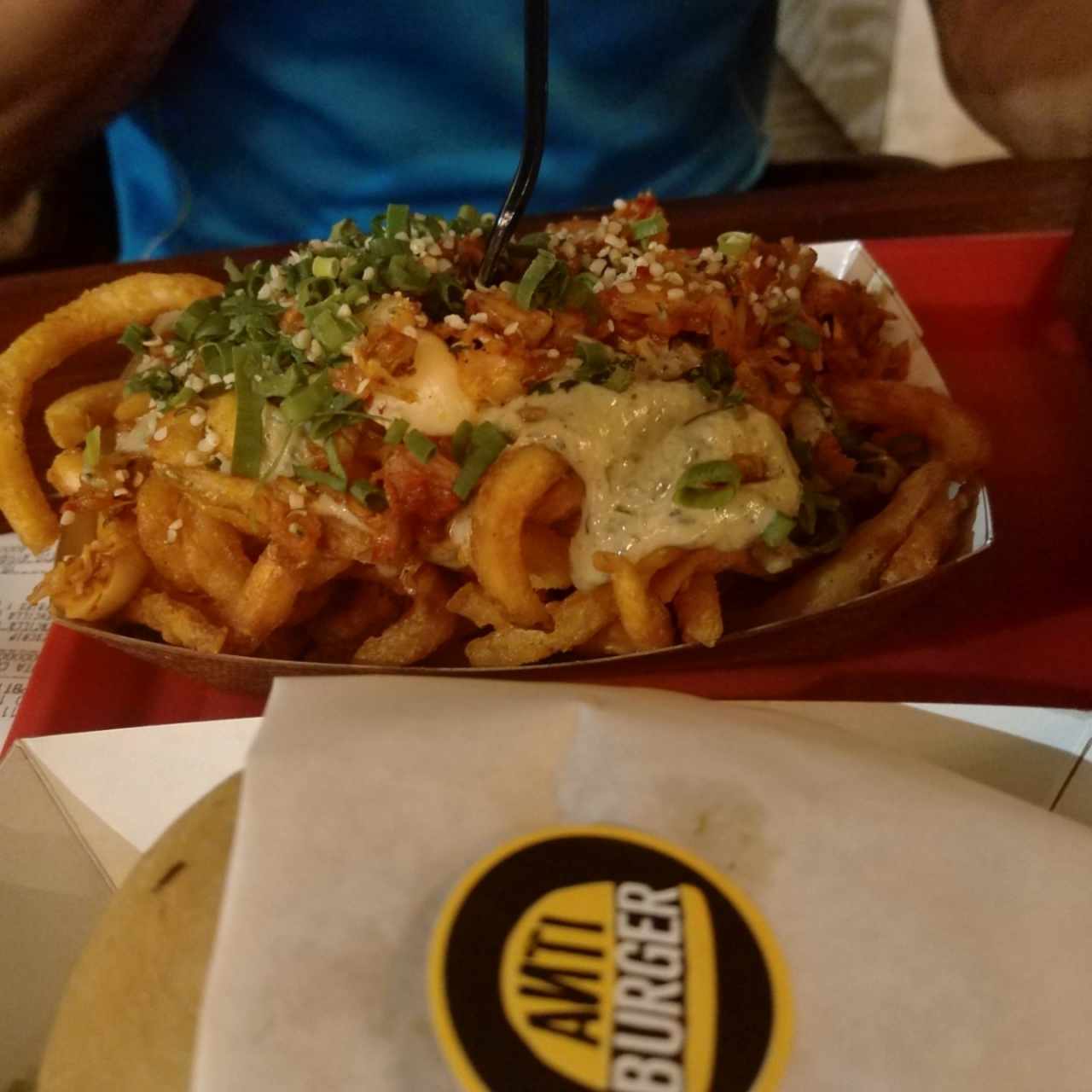 kimchi fries