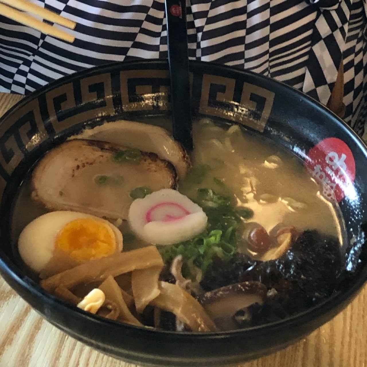 ramen de puerco sin picante