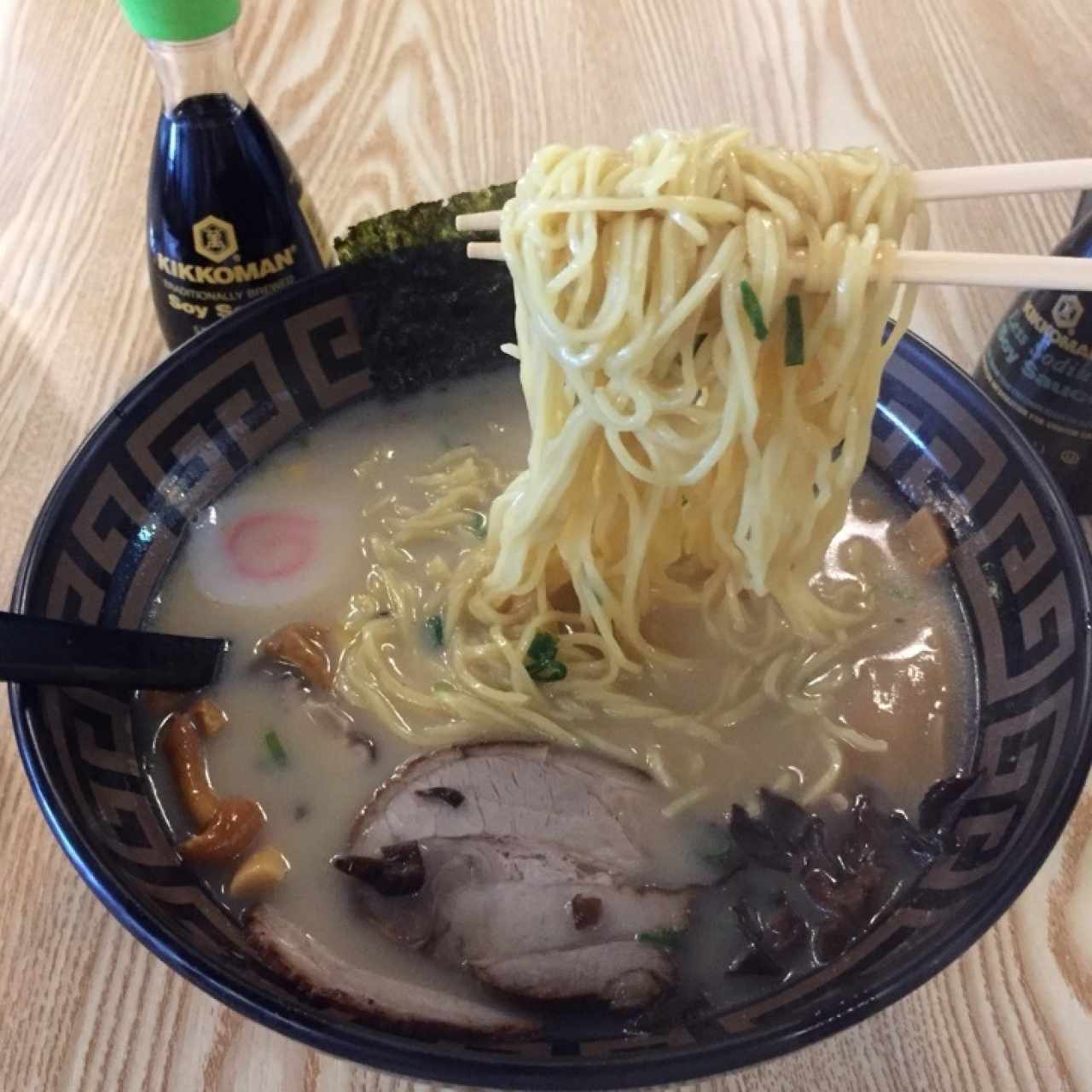 Ramen con maíz