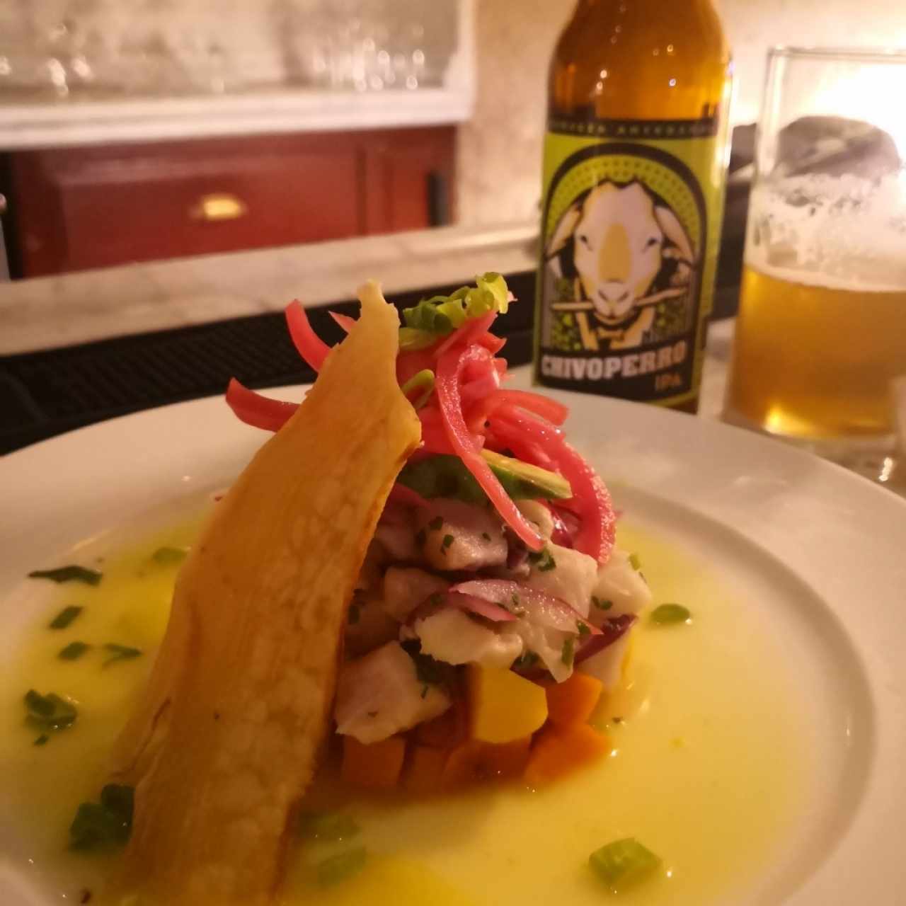 Ceviche de Corvina