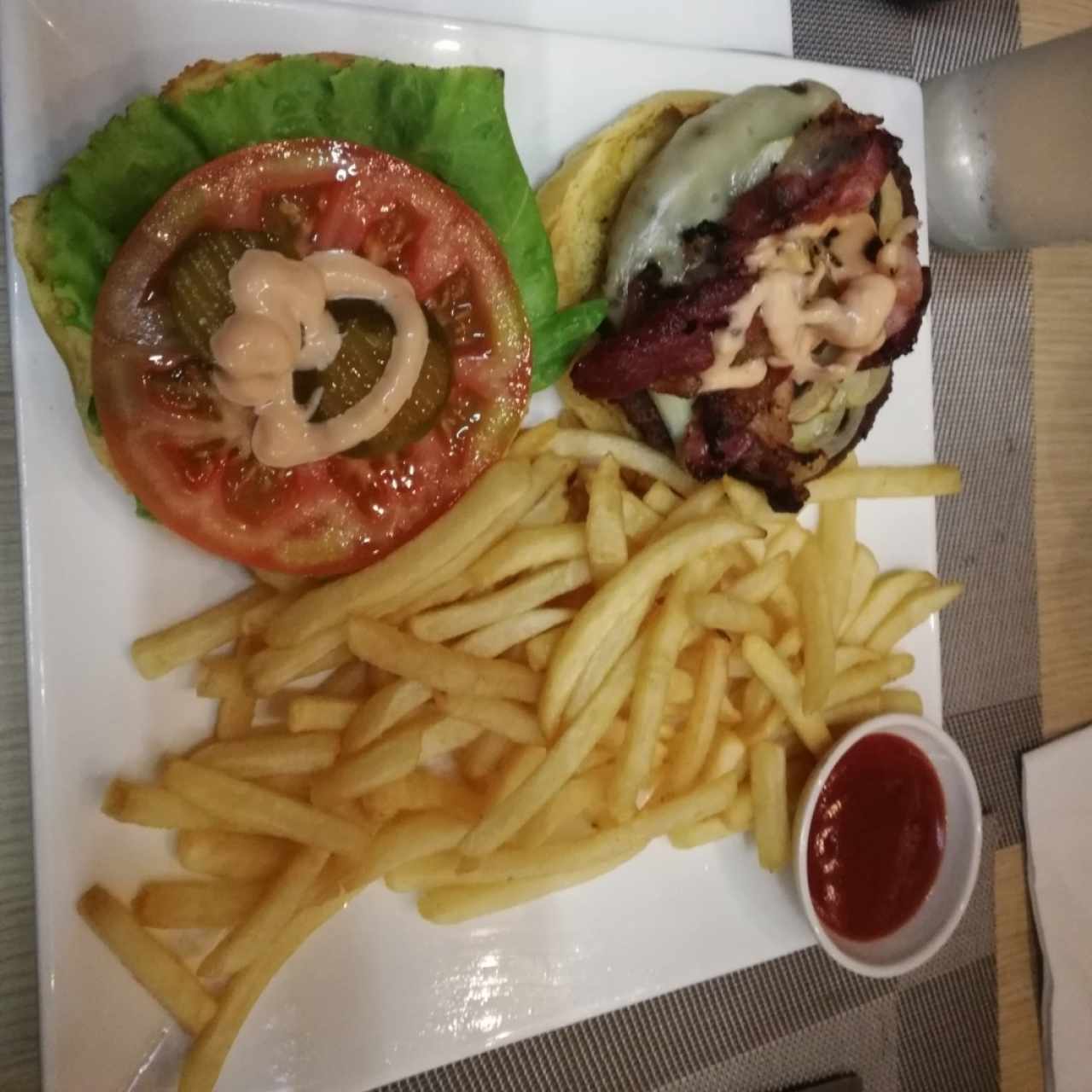 Hamburguesa clásica