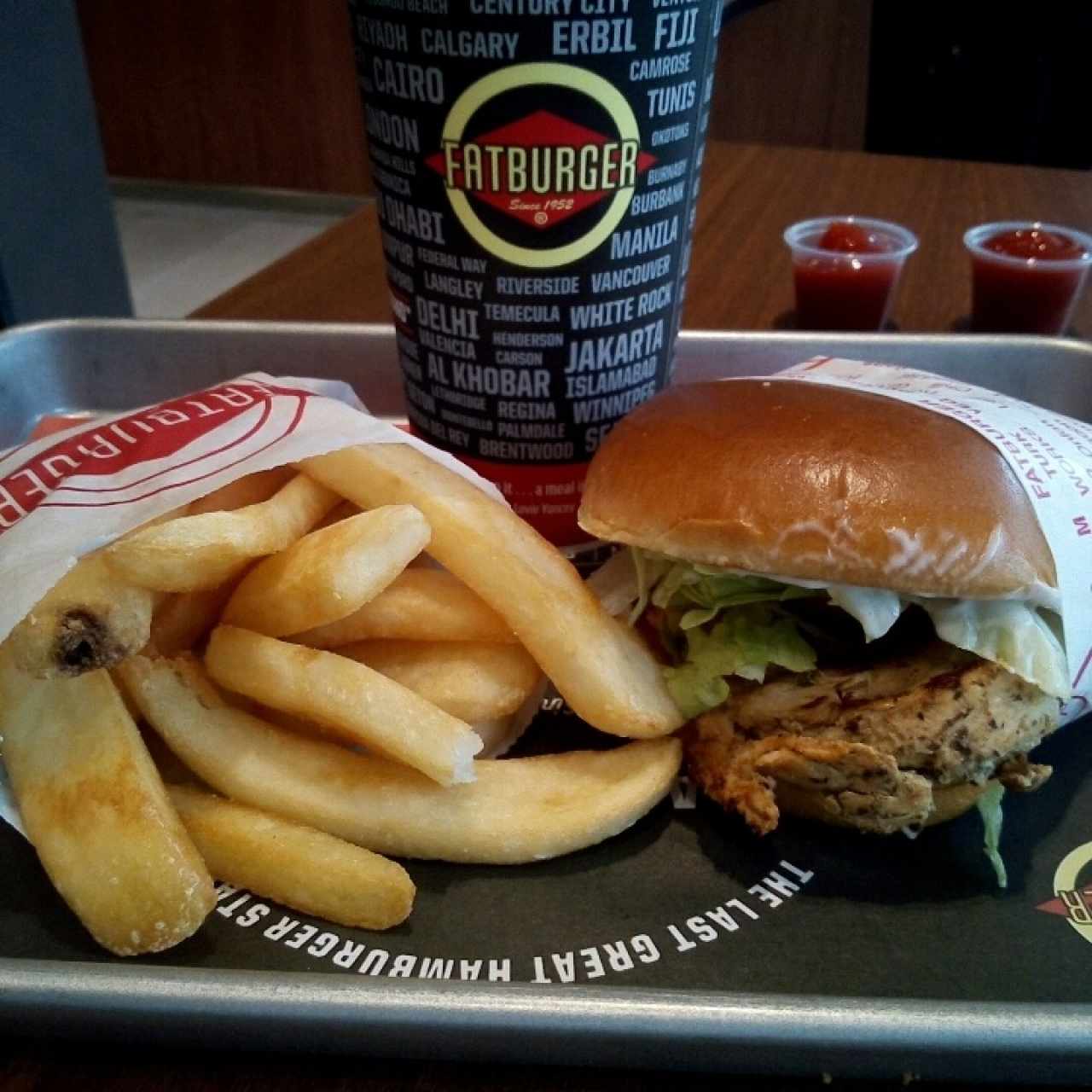 The Fatburger - Chicken Sándwich