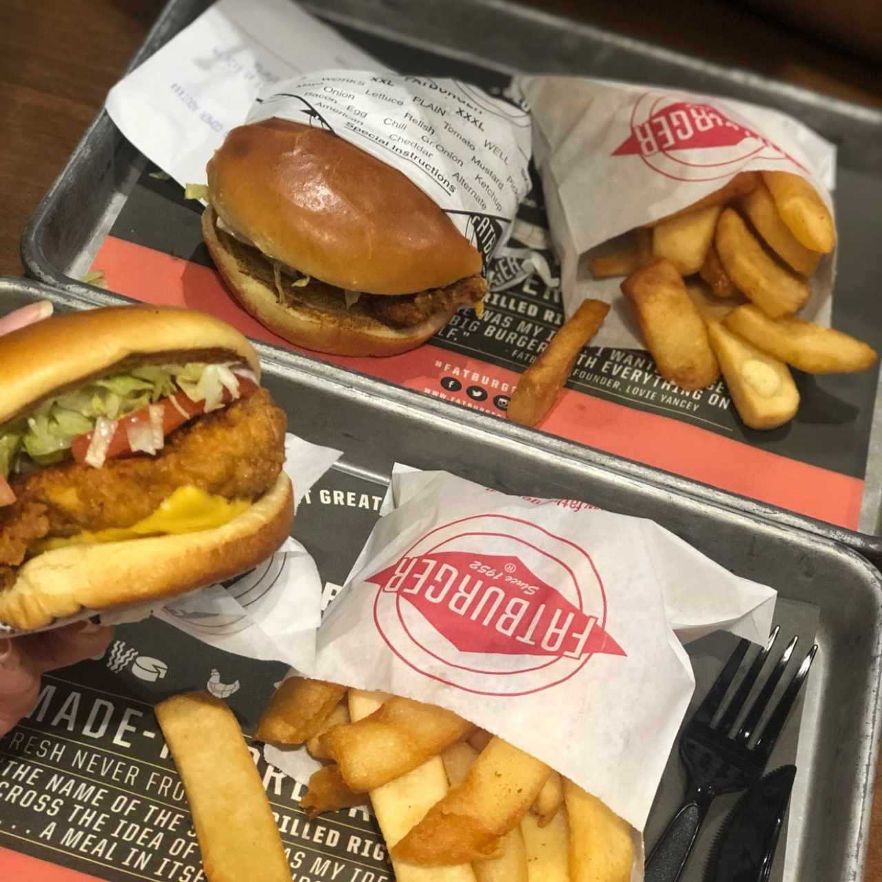 The Fatburger - Chicken Sándwich