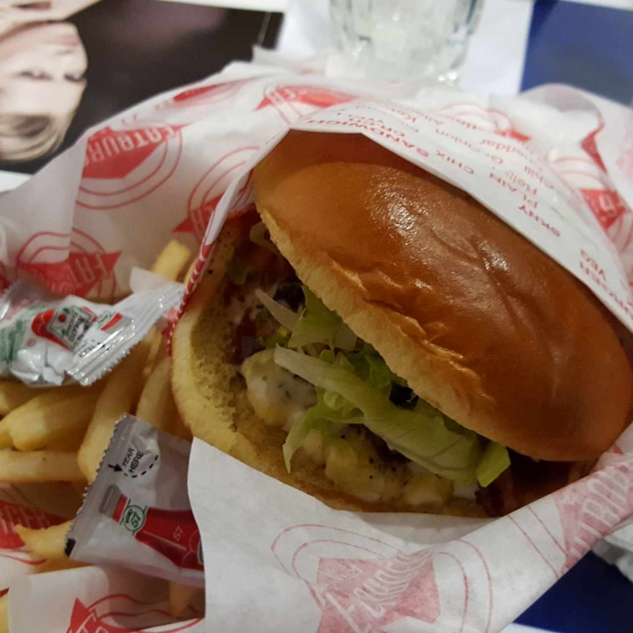 Western bacon bbq Fatburger 