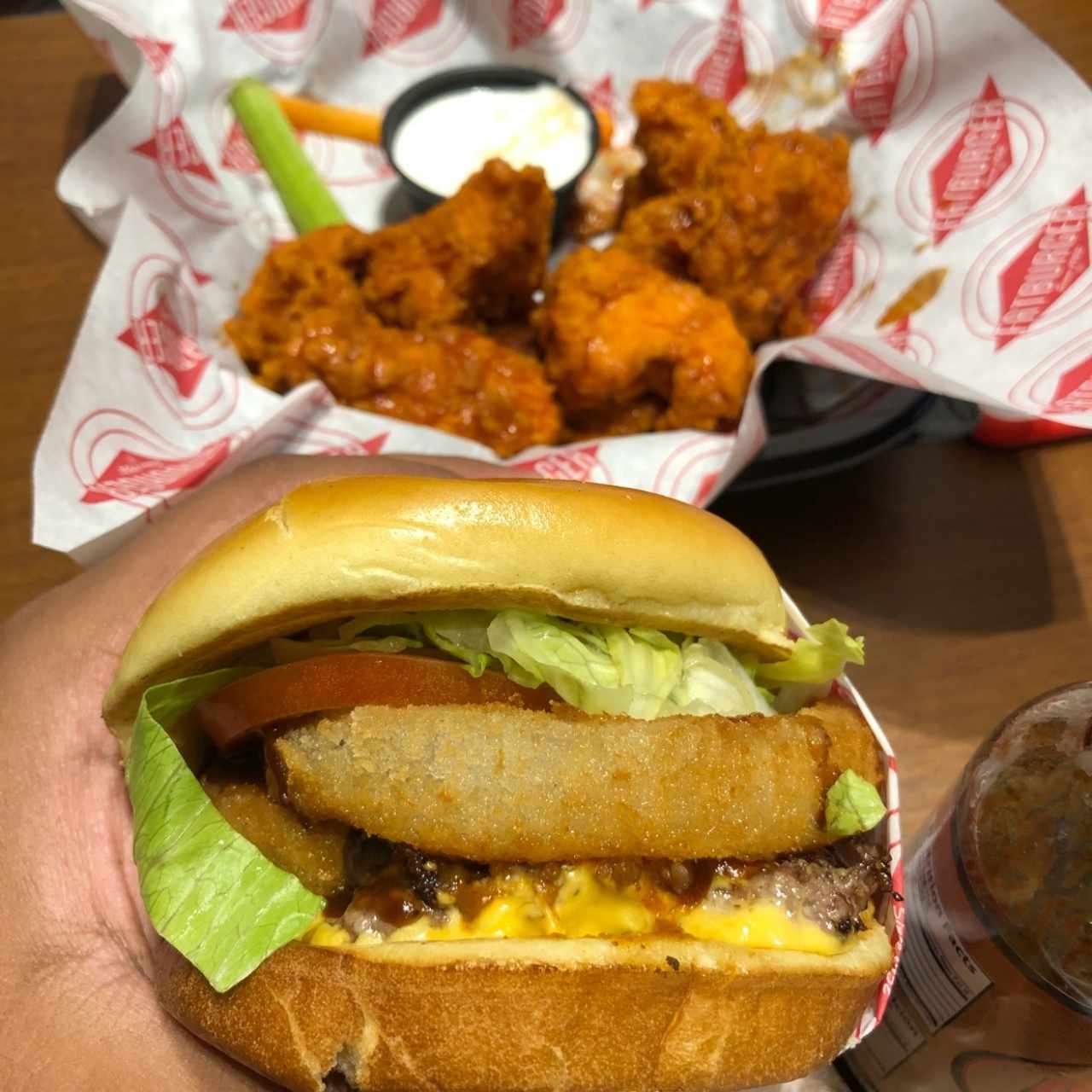 Western bacon bbq Fatburger