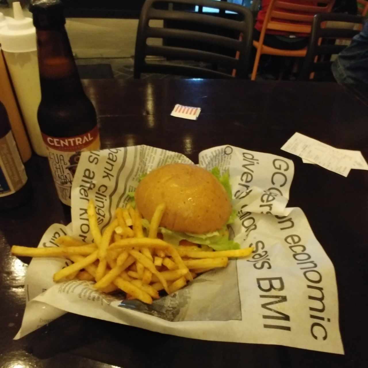 La Cocotuda(Hamburguesa vegana)