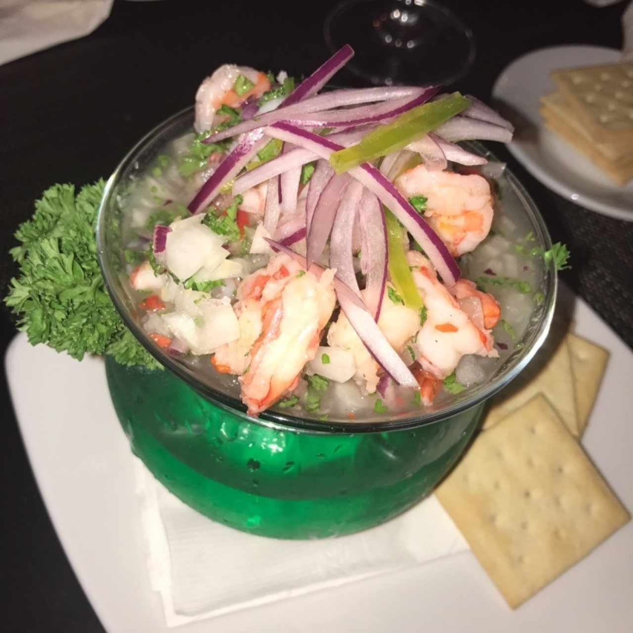 ceviche de camarón tradicional