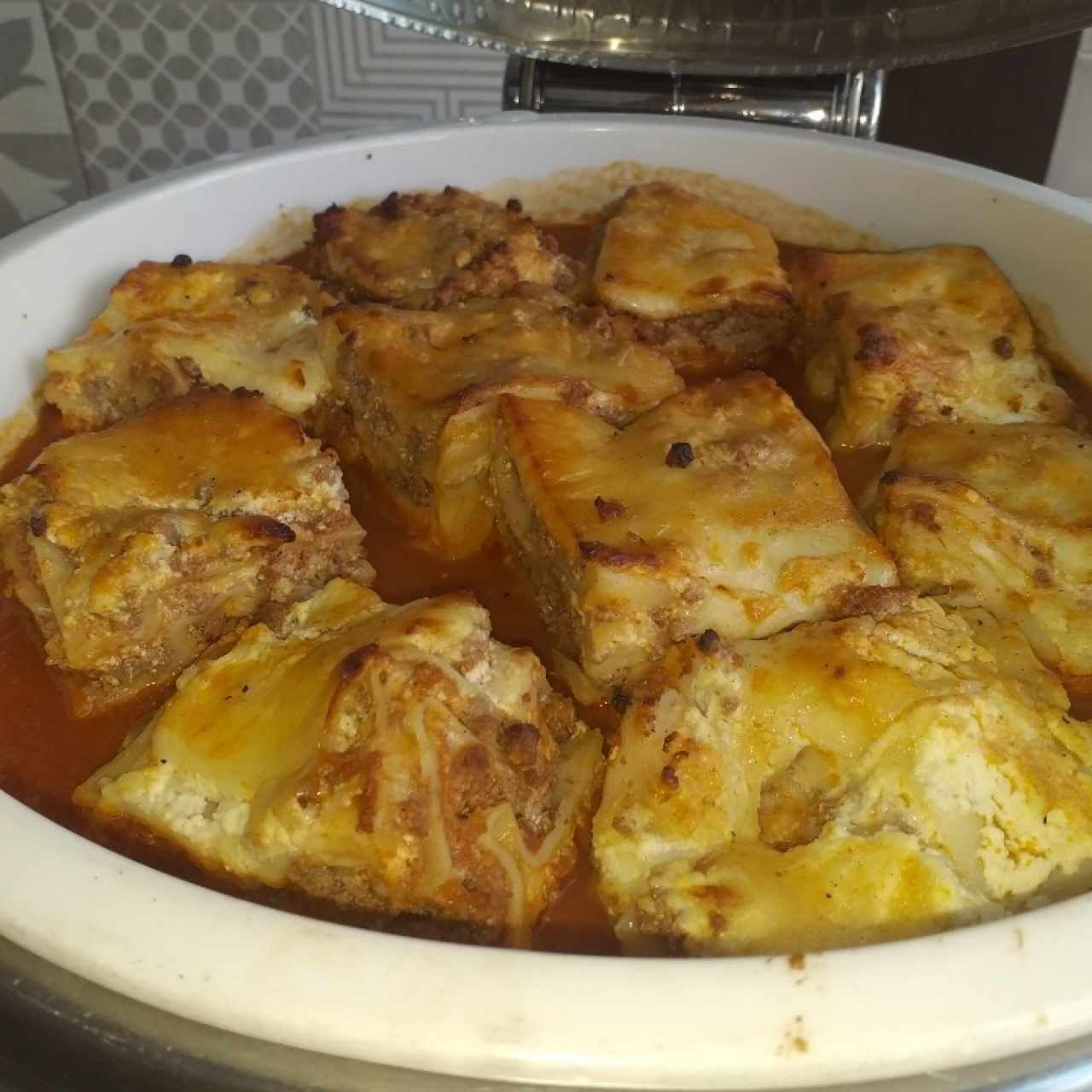 Lasagna de carne