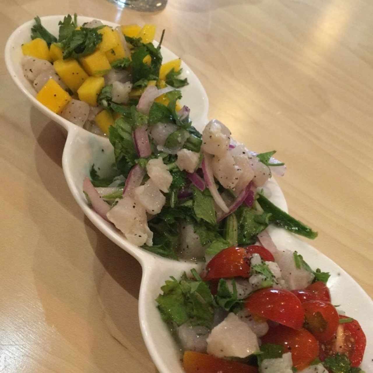 Trilogia de ceviches