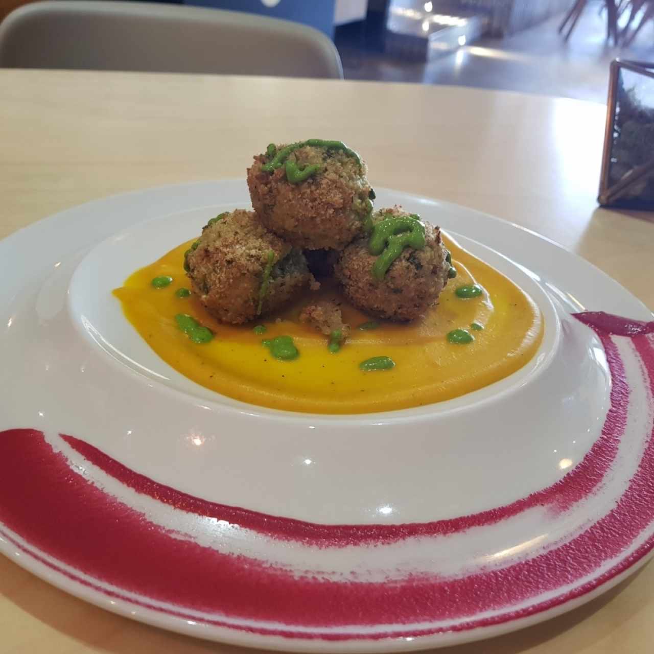 Croquetas de quinoa y kale