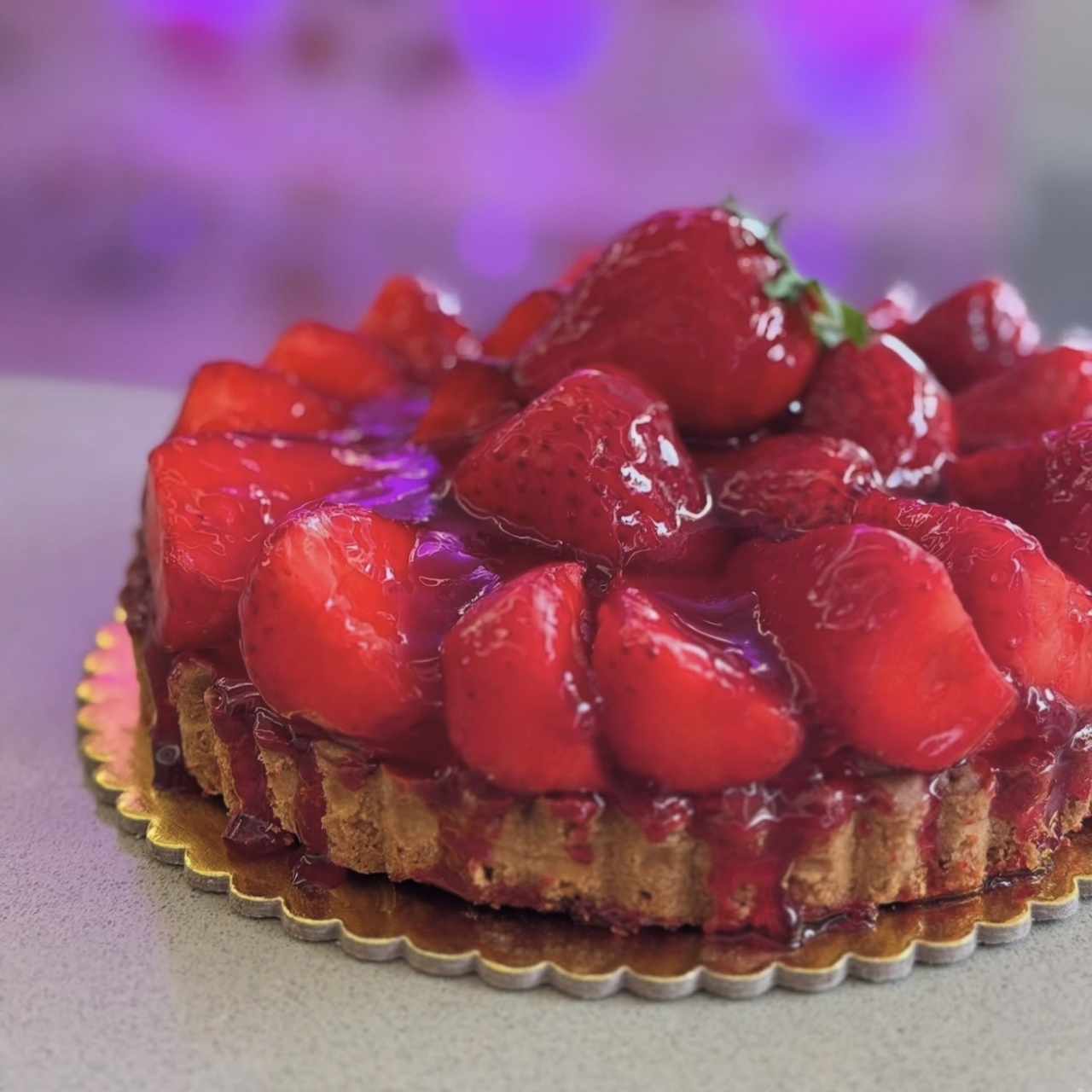 Tartaleta de fresas