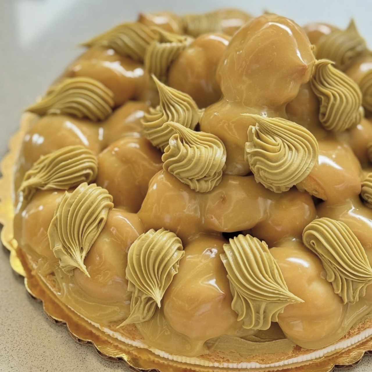 Profiterol de pistacchio 