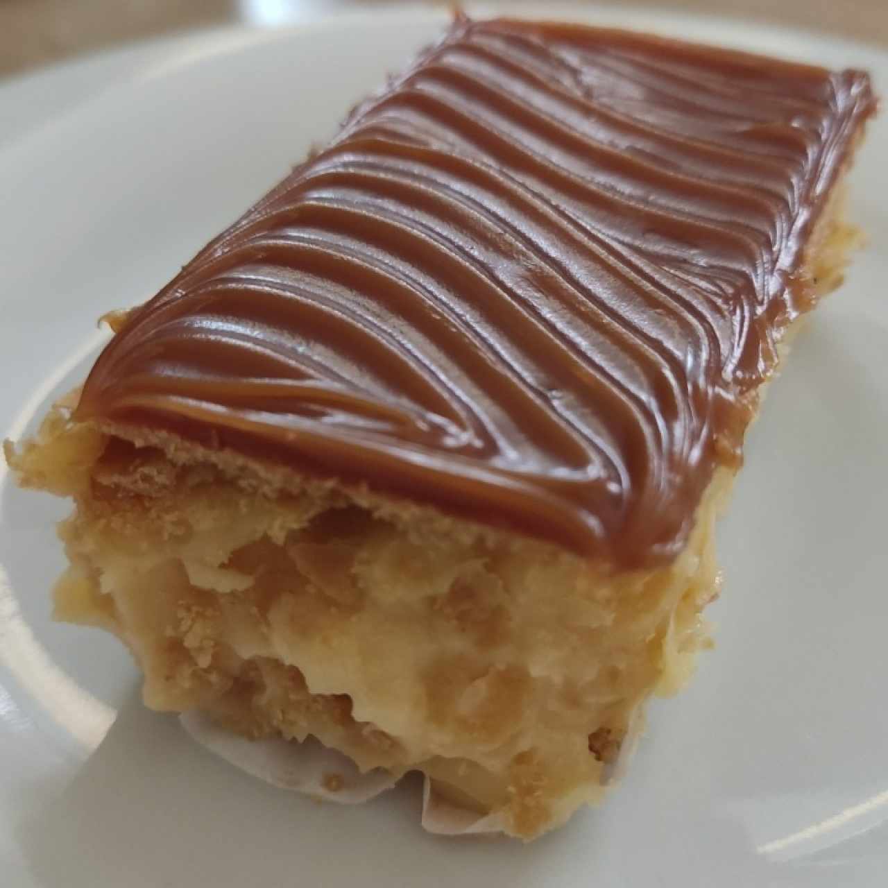 milhojas de dulce de leche