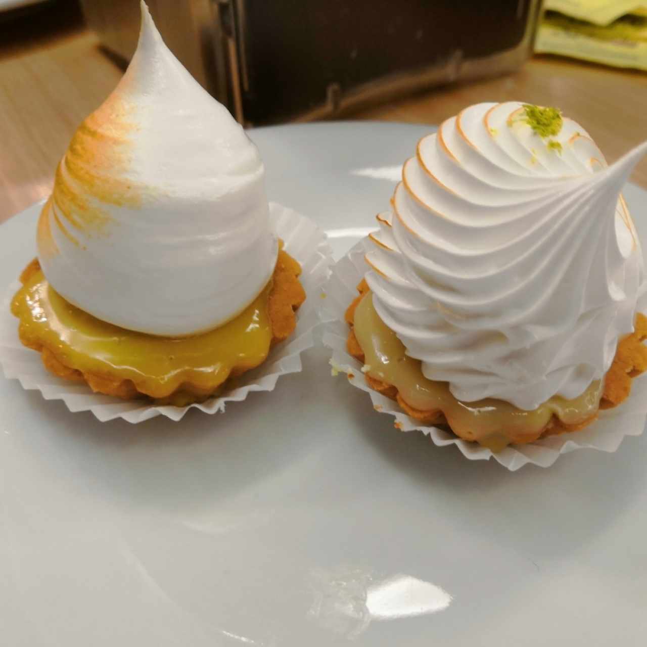 pie de limon y pie de maracuyá