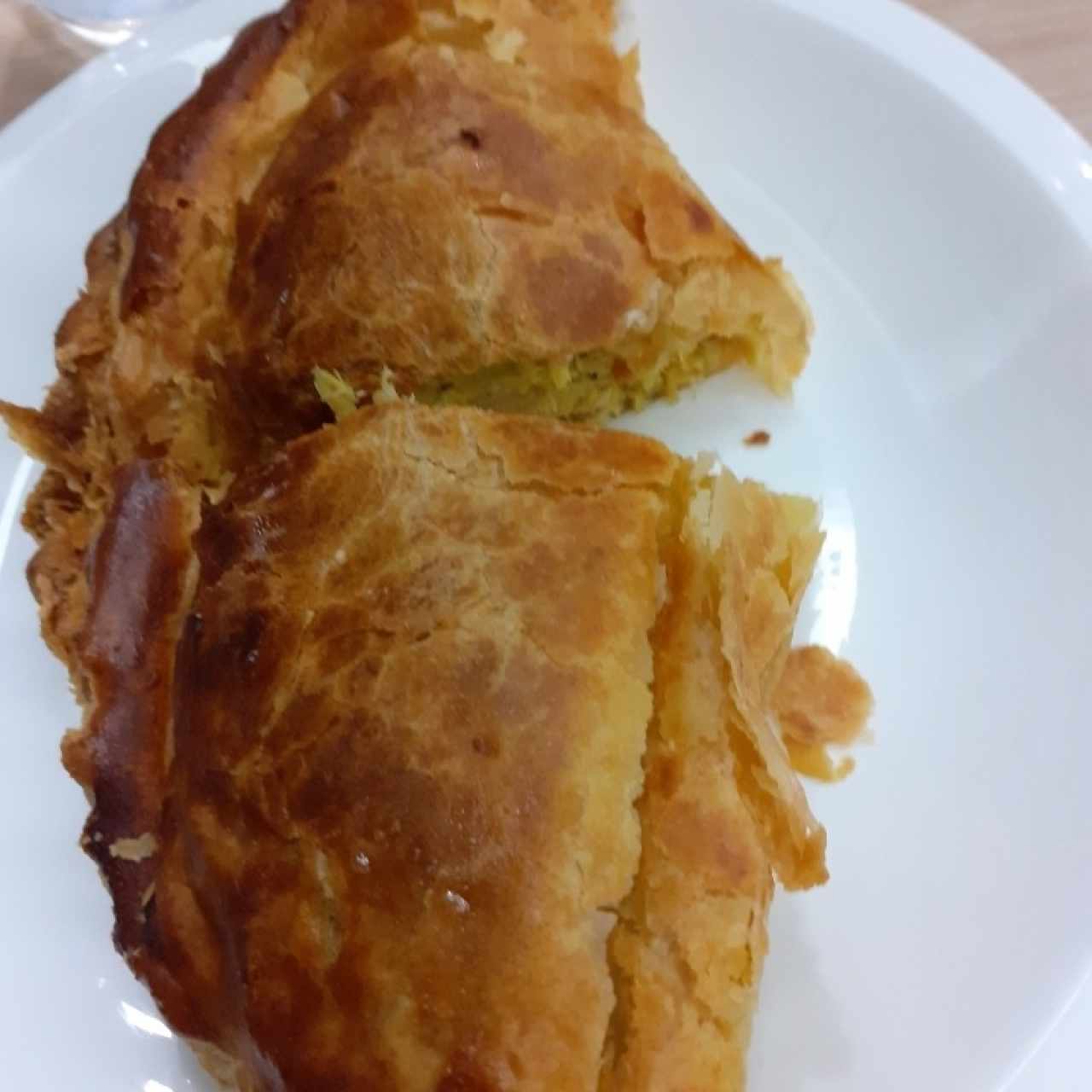 pastel de pollo