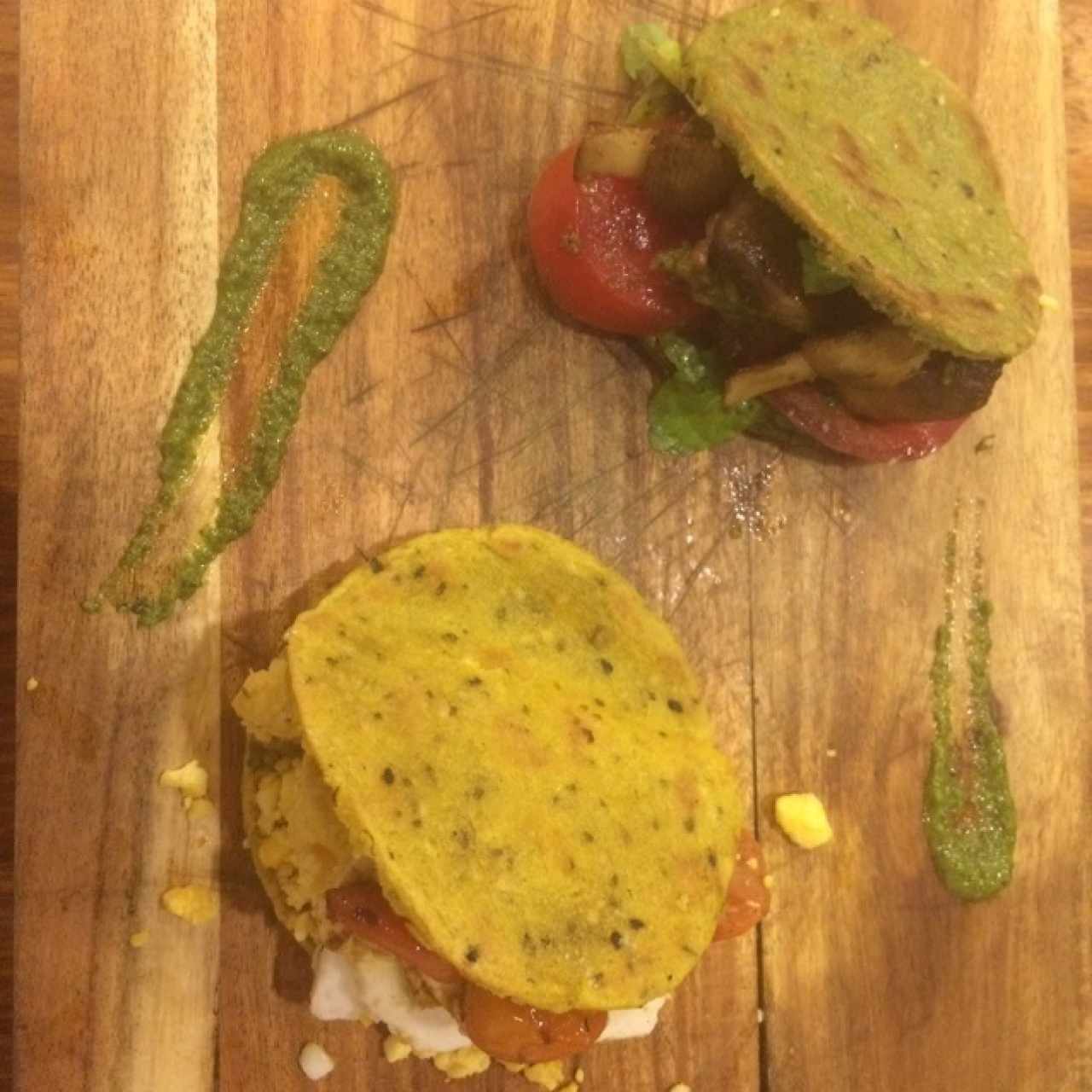 Dúo de arepas