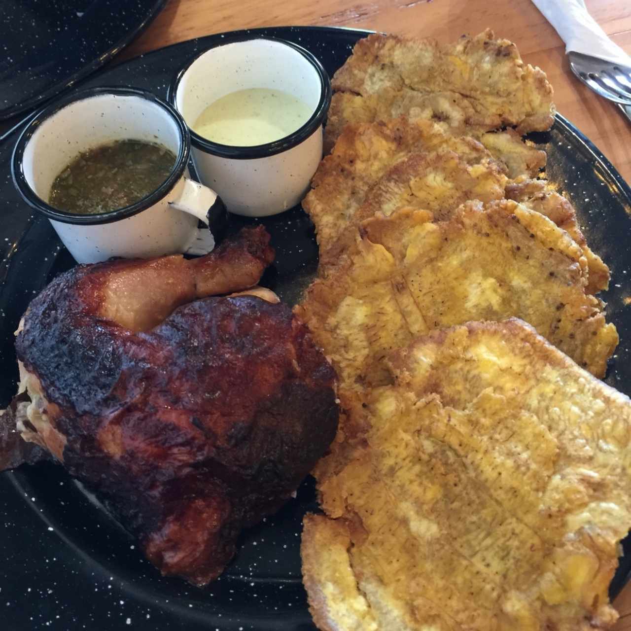 1/4 de pollo