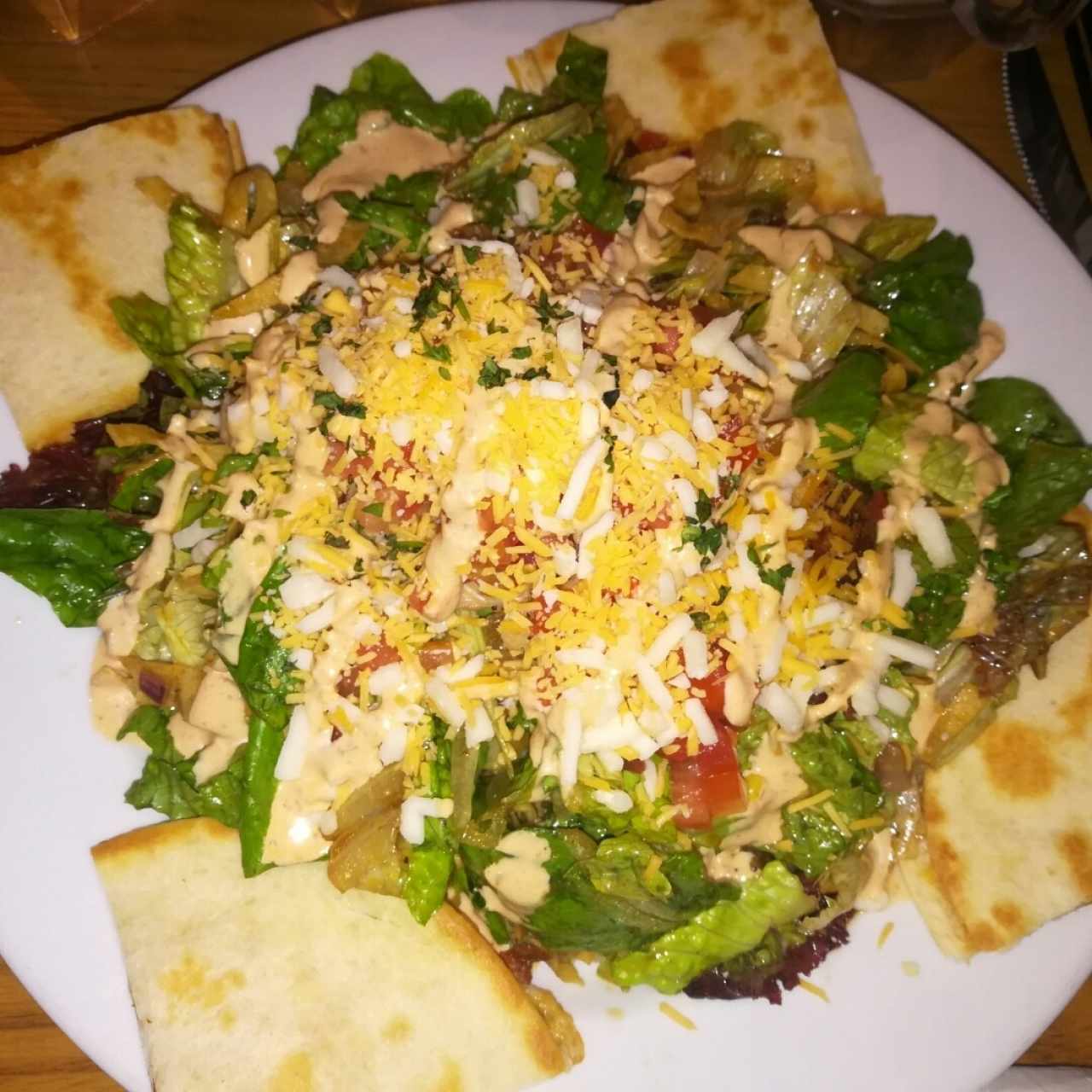 Quesadilla Explosion Salad