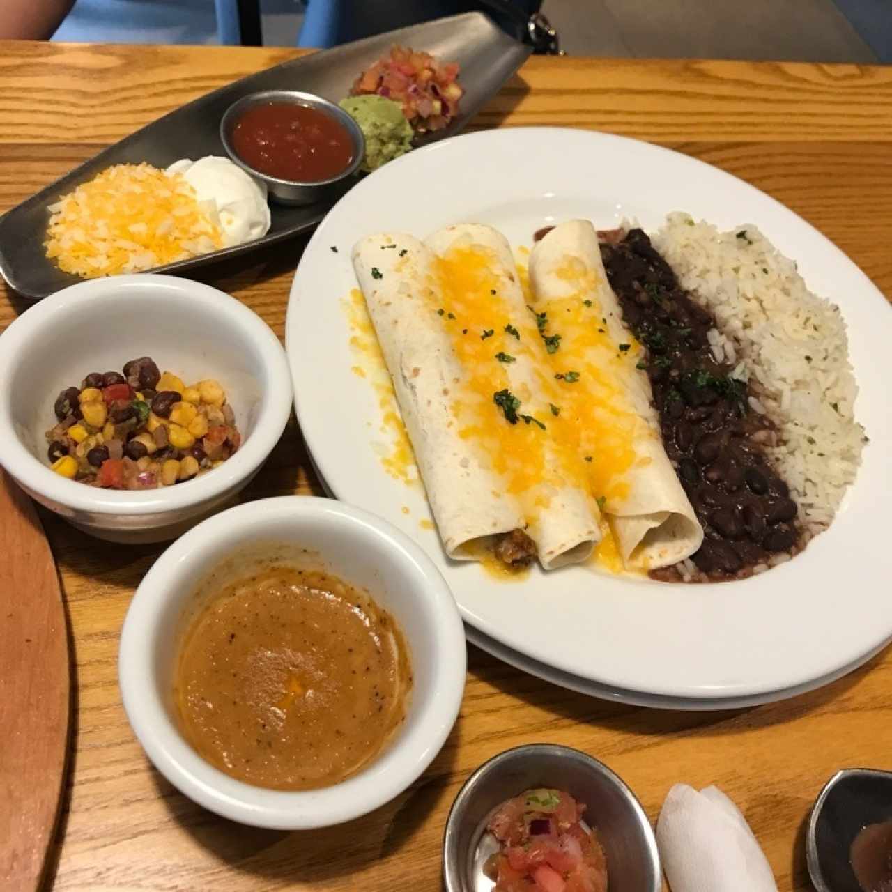 Enchiladas de carne 