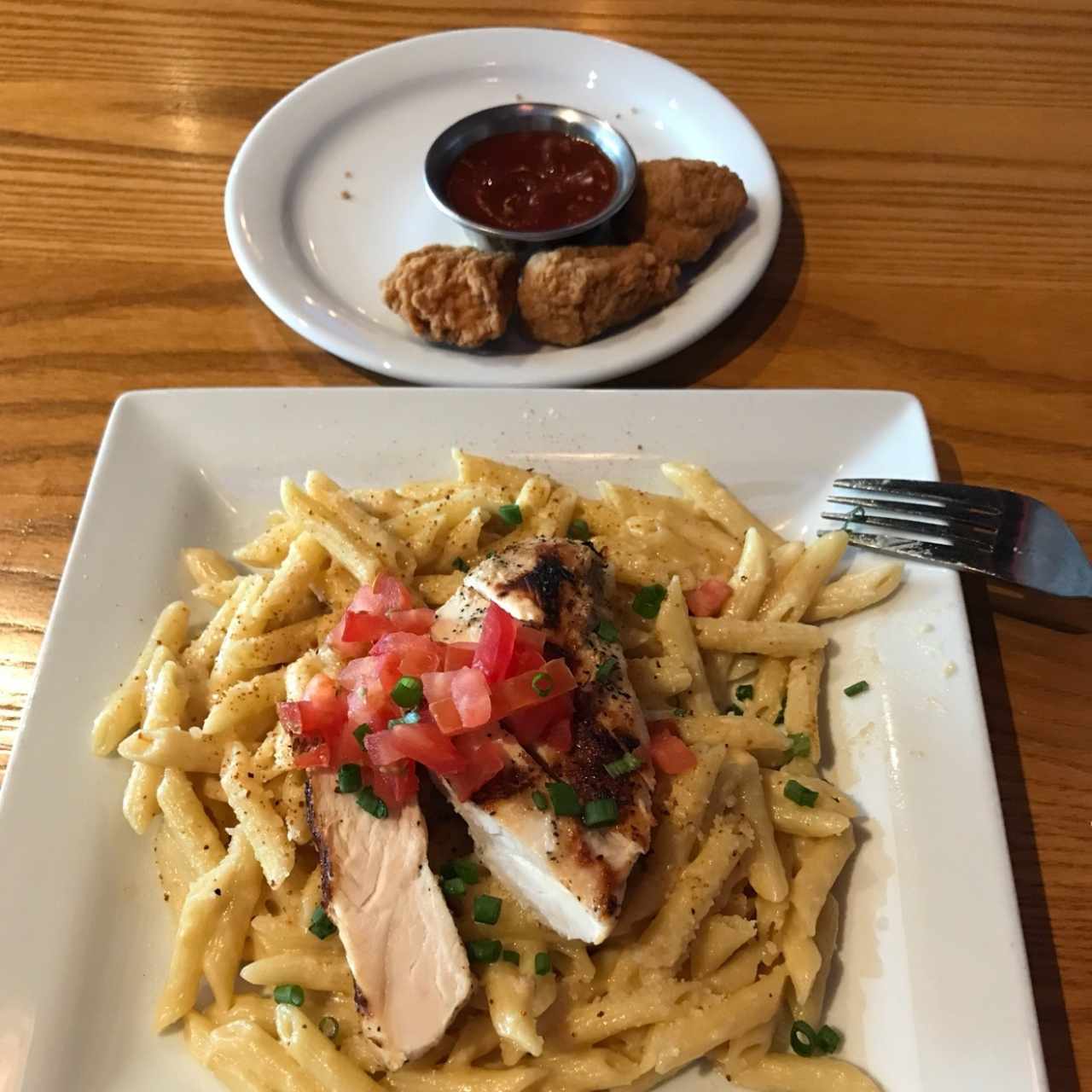 pollo + pasta