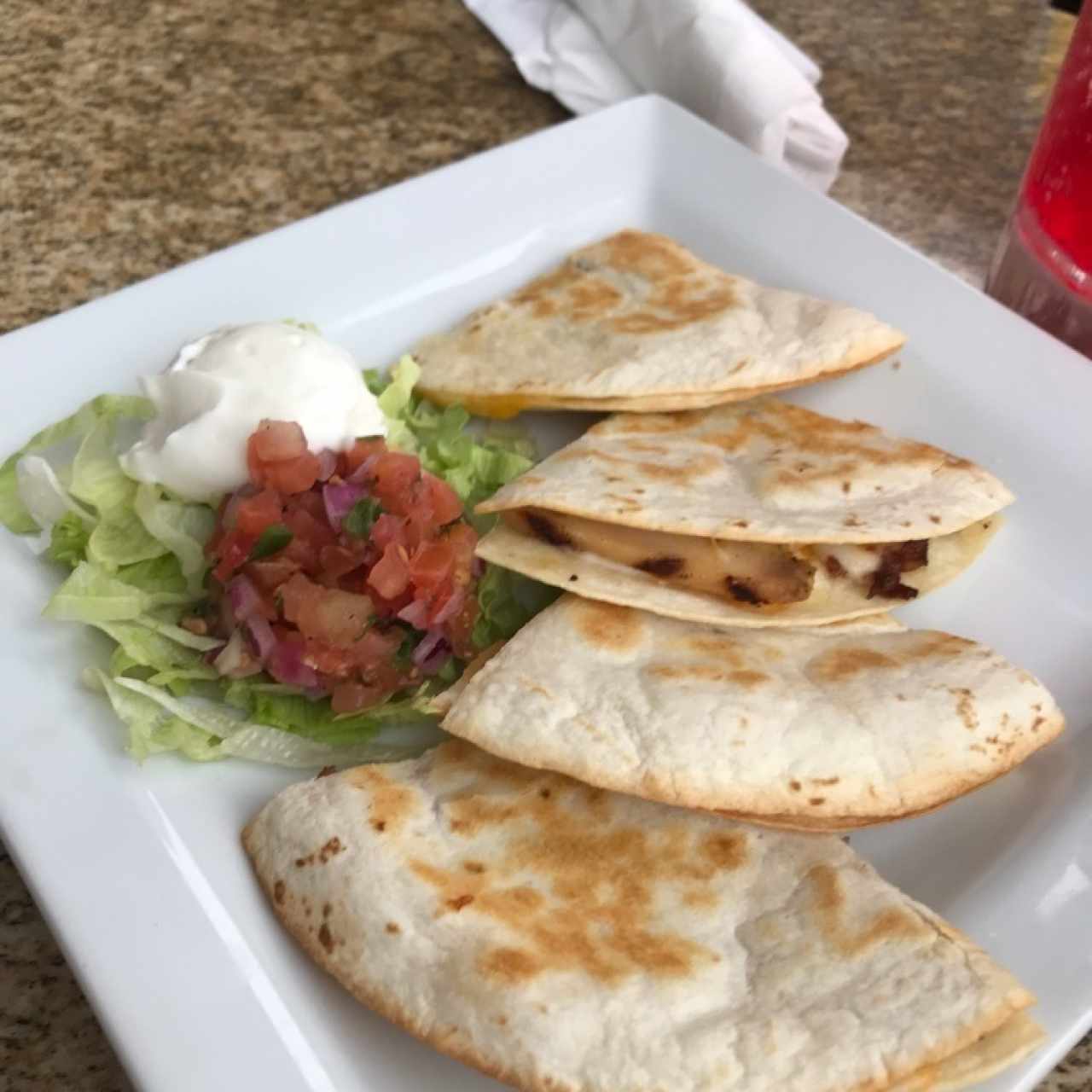 quesadillas