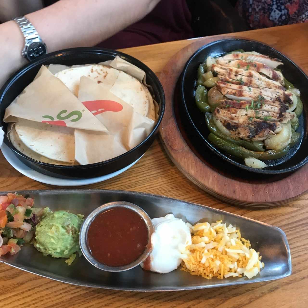 quesadillas de pollo