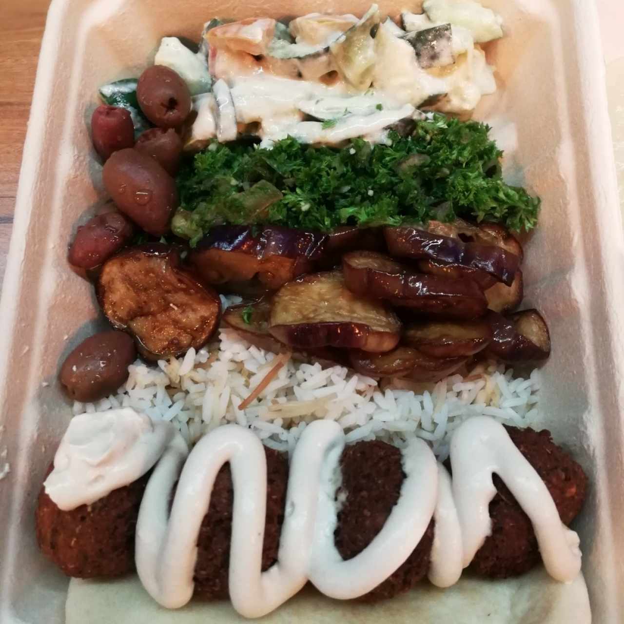 falafel platter 