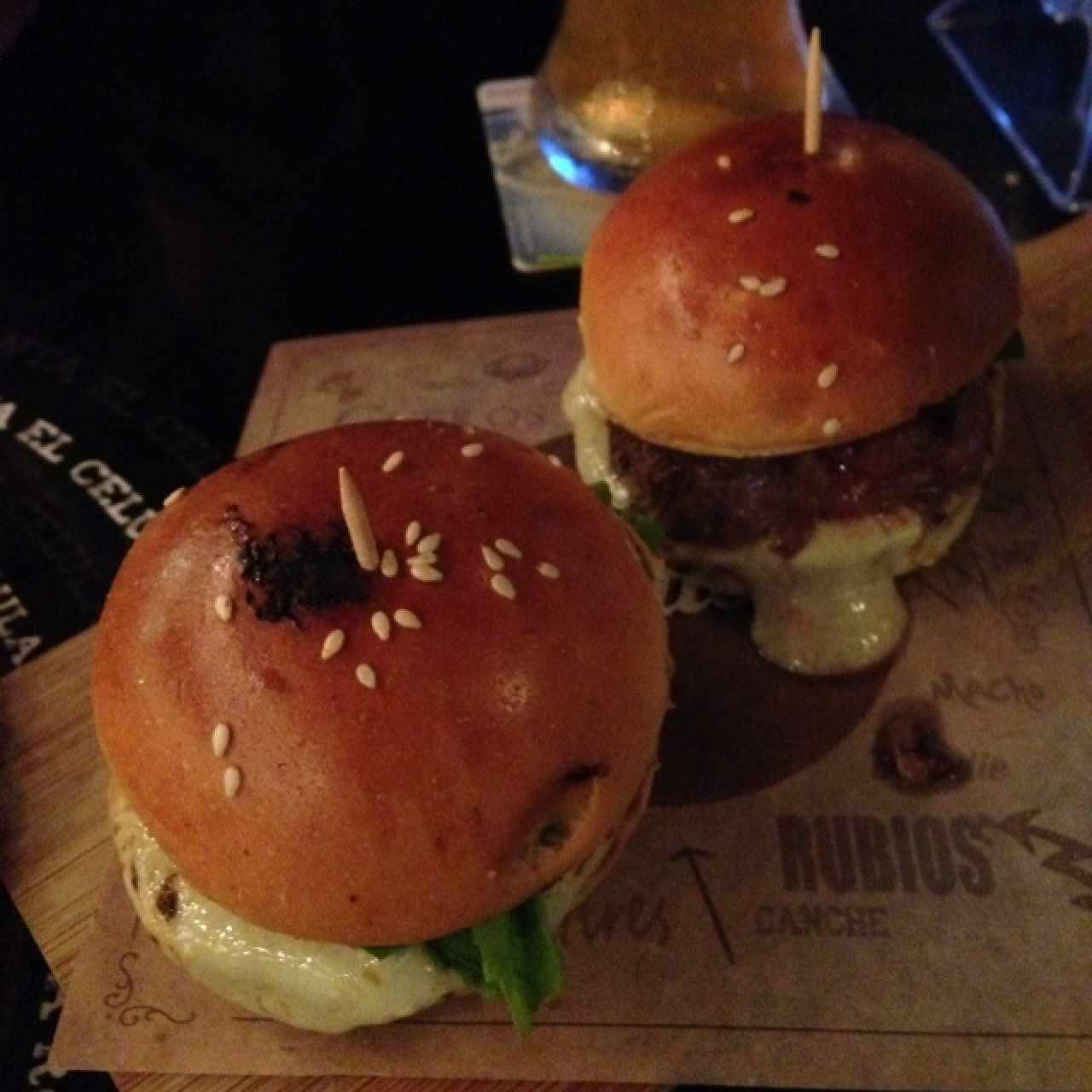 Hamburguesa sliders