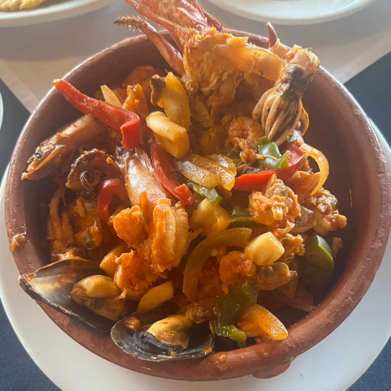 Cazuela de mariscos especial 