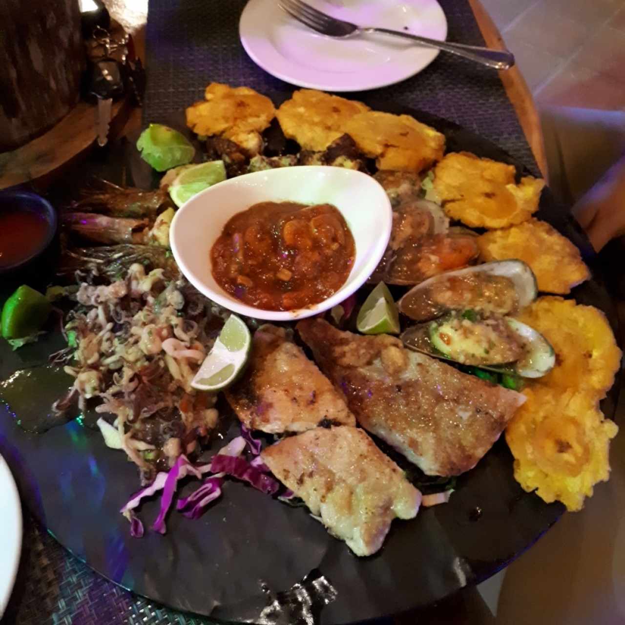 Bandeja de mariscos