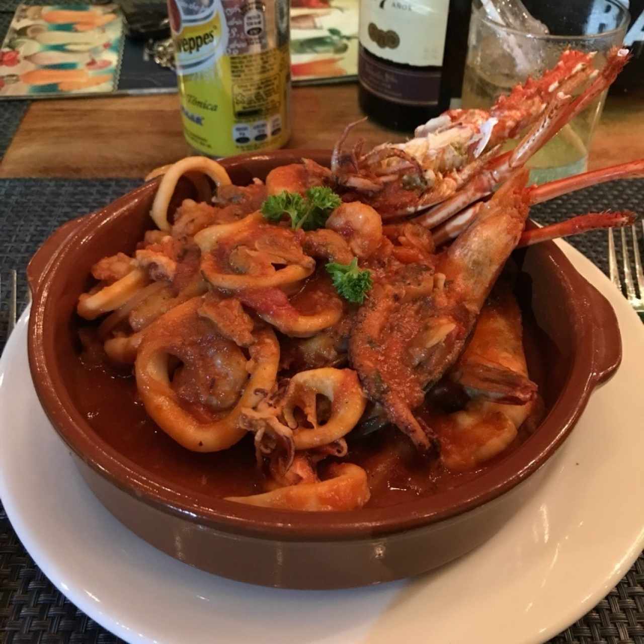 Cazuela Especial de Mariscos